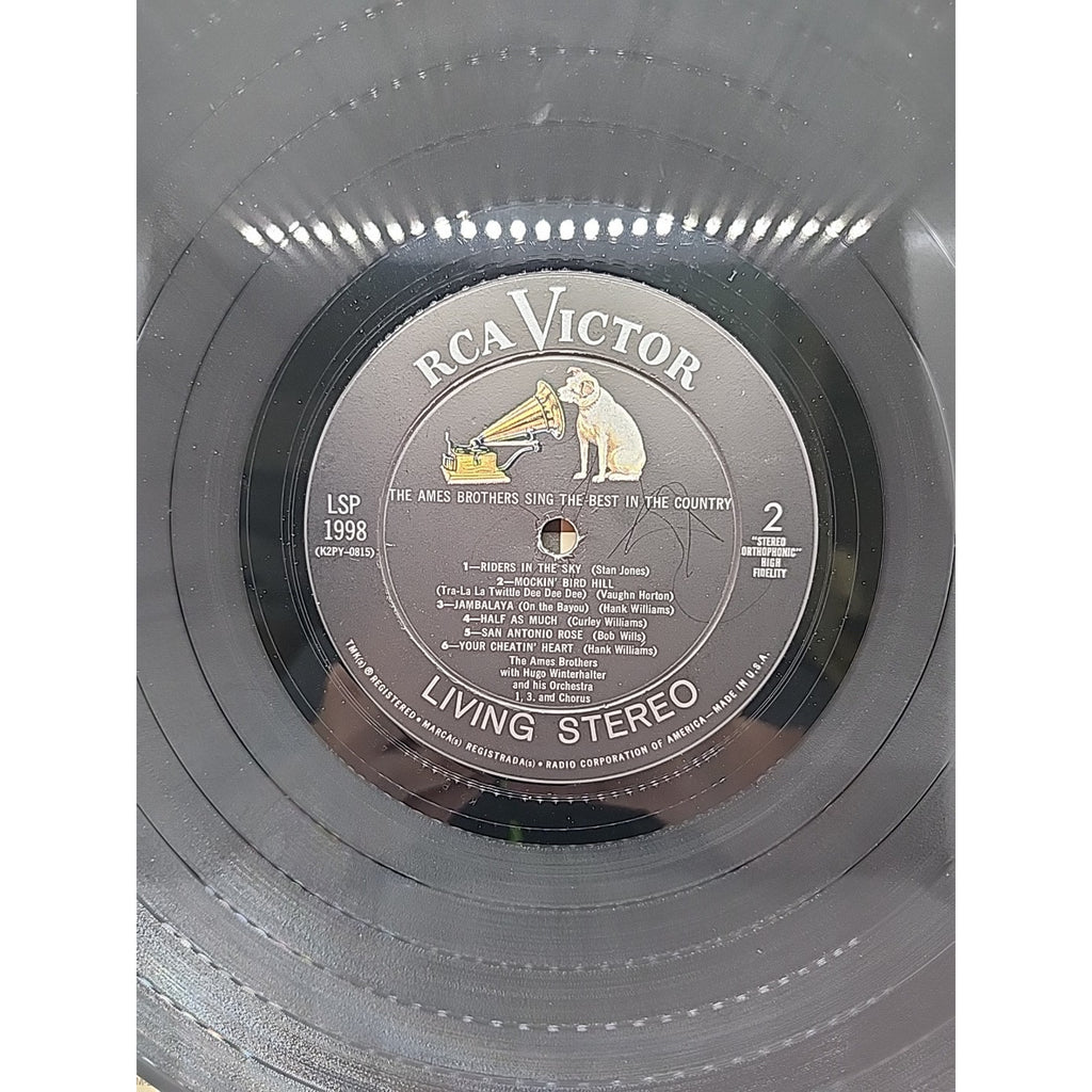The Ames Brothers Sing The Best In The Country (Record)