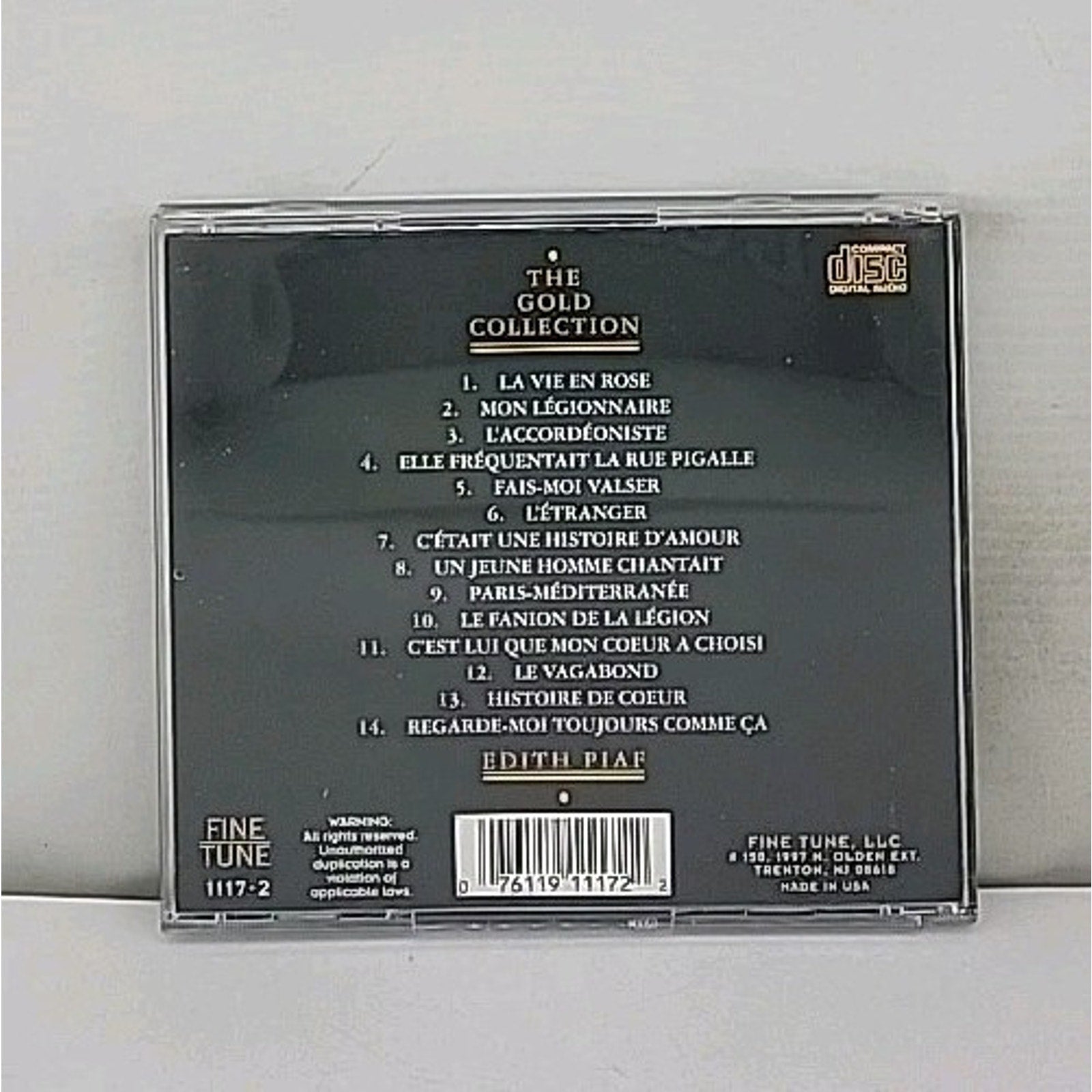 Gold Collection by Edith Piaf (CD, 1998)