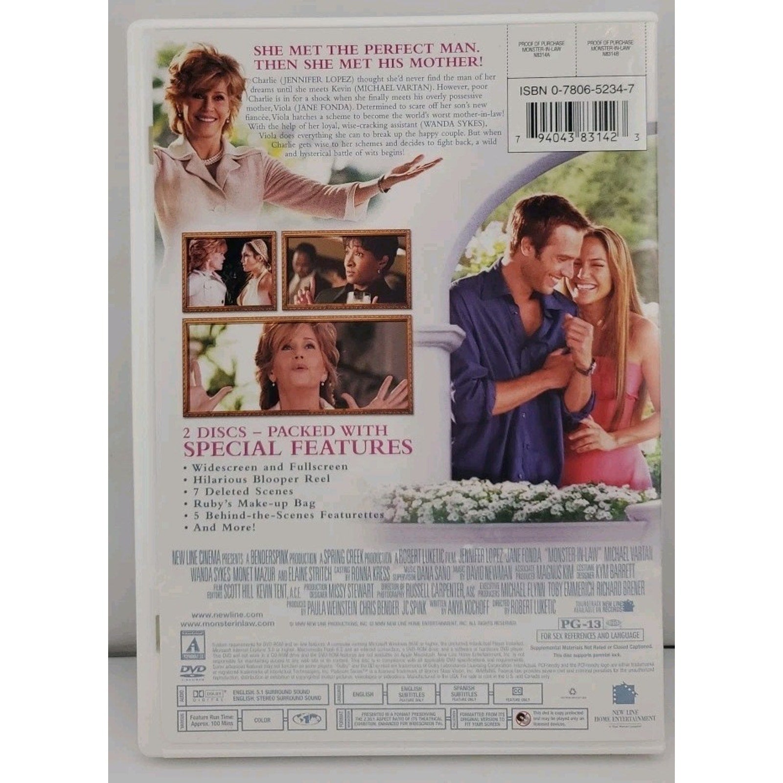 Monster-In-Law (DVD, 2005)