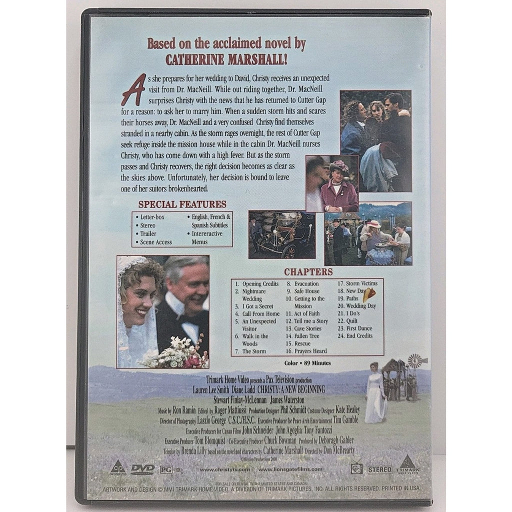 Christy - A New Beginning (DVD, 2001)