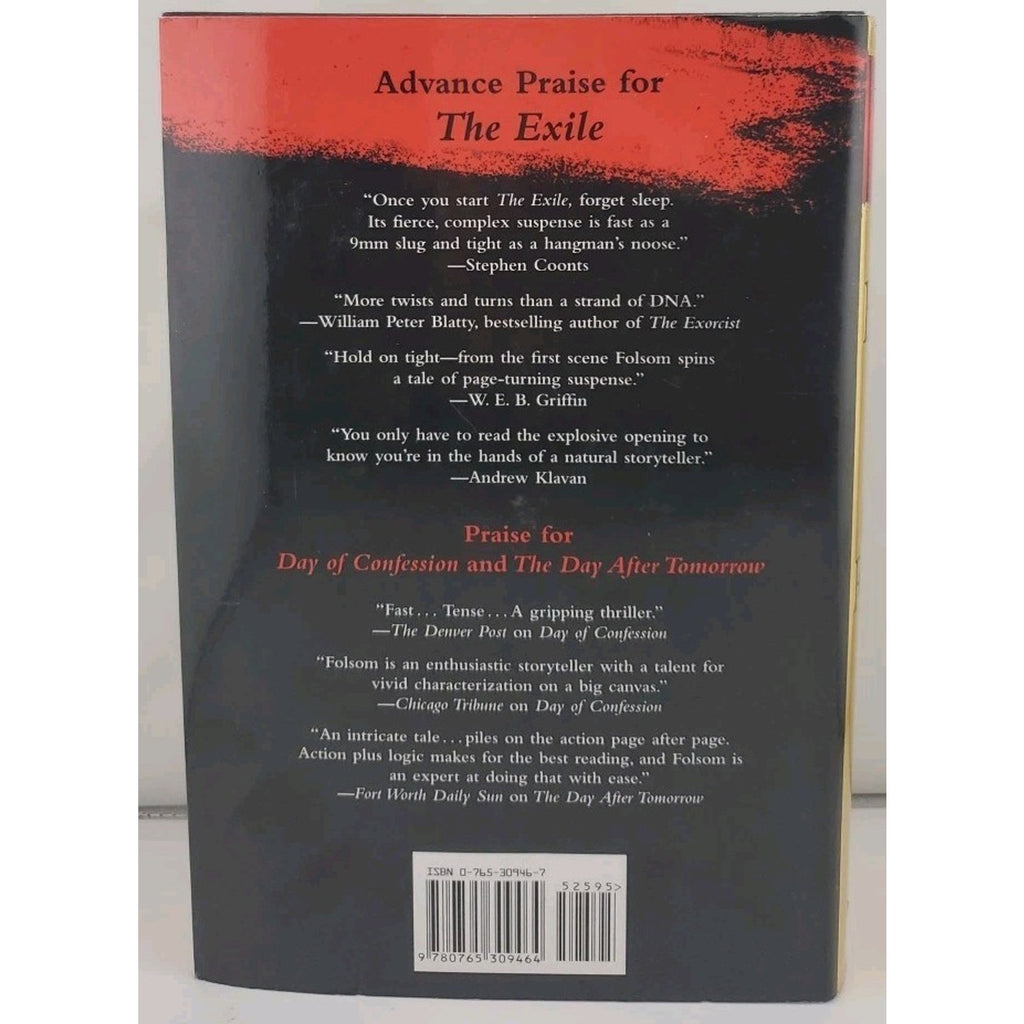 Exile by Allan Folsom (2004, Hardcover)