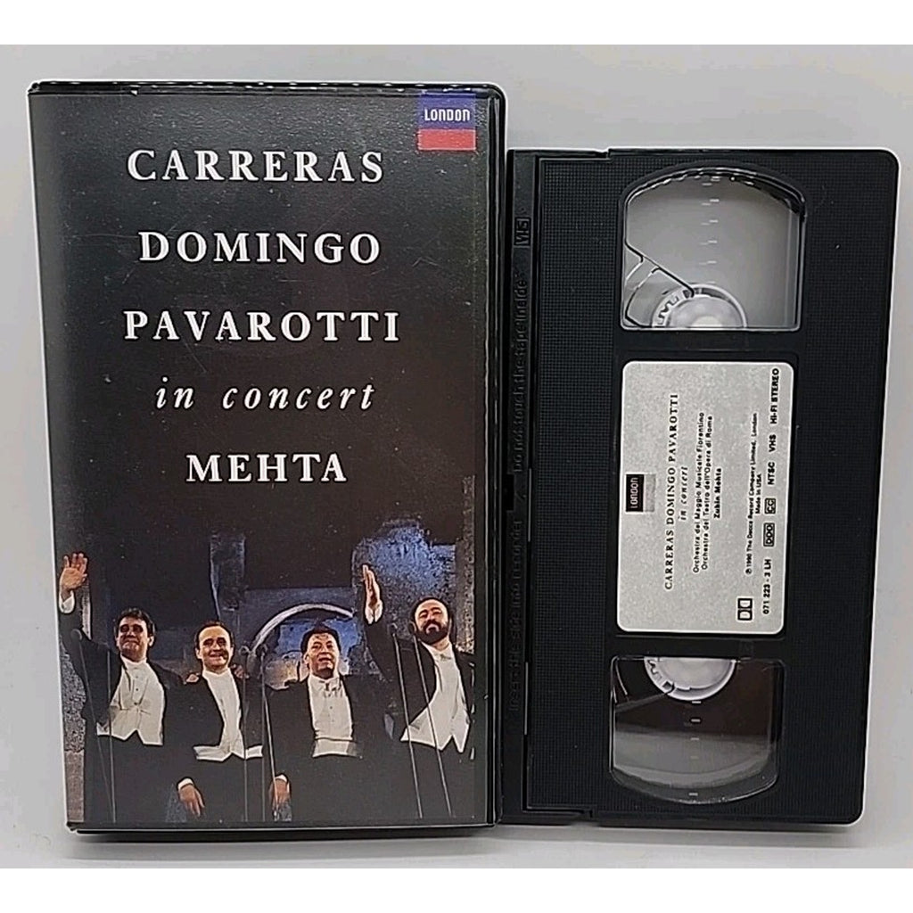 Carreras Domingo Pavarotti In Concert - MEHTA - VHS