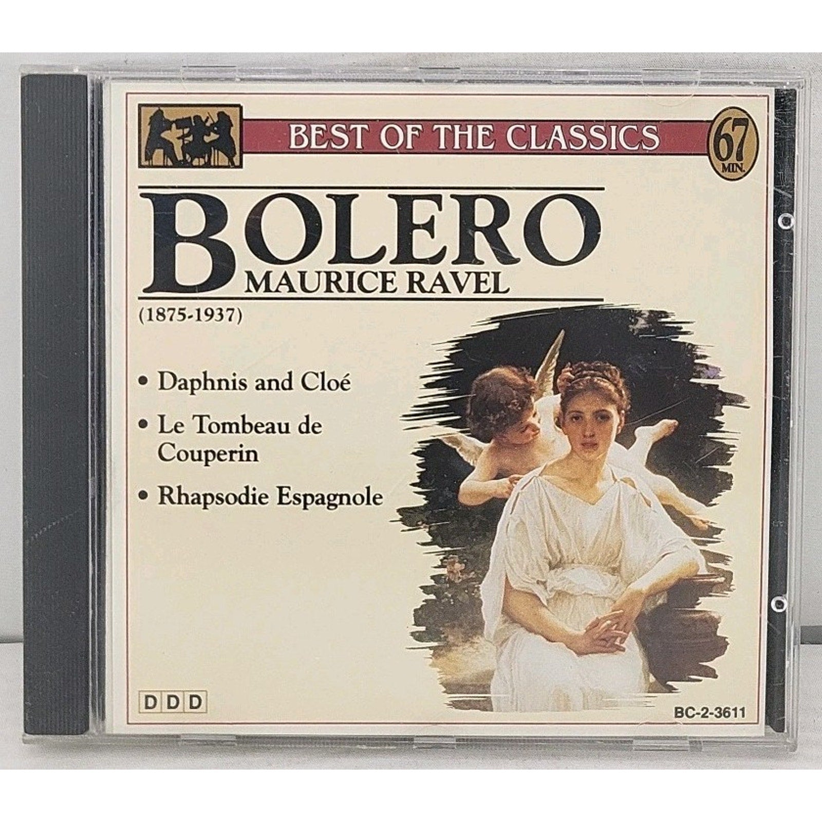 Bolero/Daphnis Ste/Rhaps Espag by Ravel (CD, 1994)