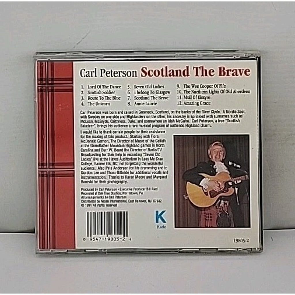Scotland the Brave by Carl Peterson (CD, Nesak International)
