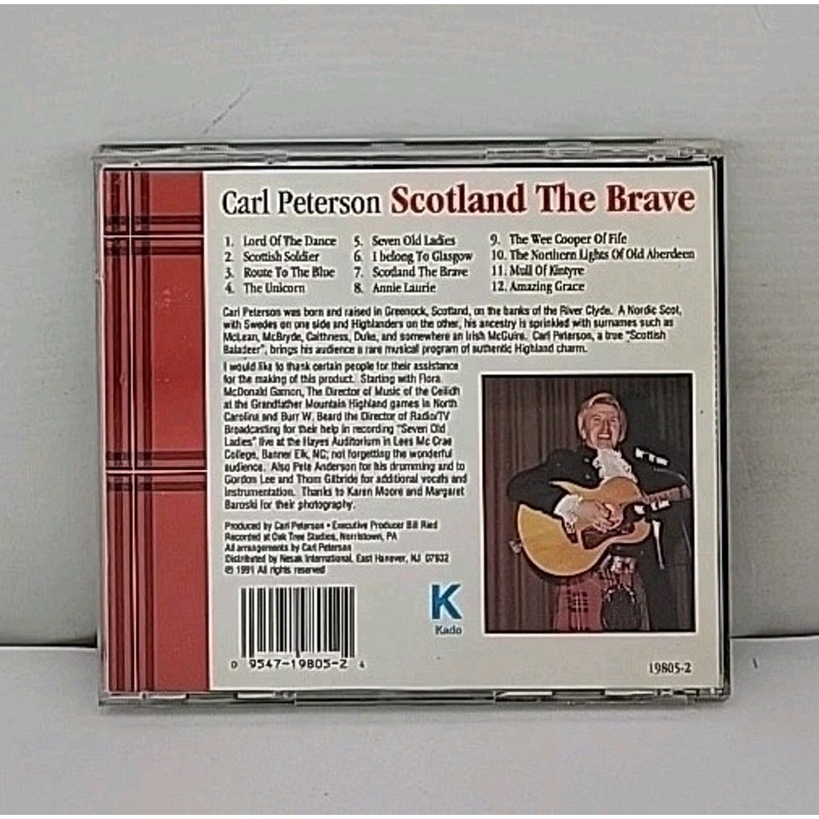 Scotland the Brave by Carl Peterson (CD, Nesak International)