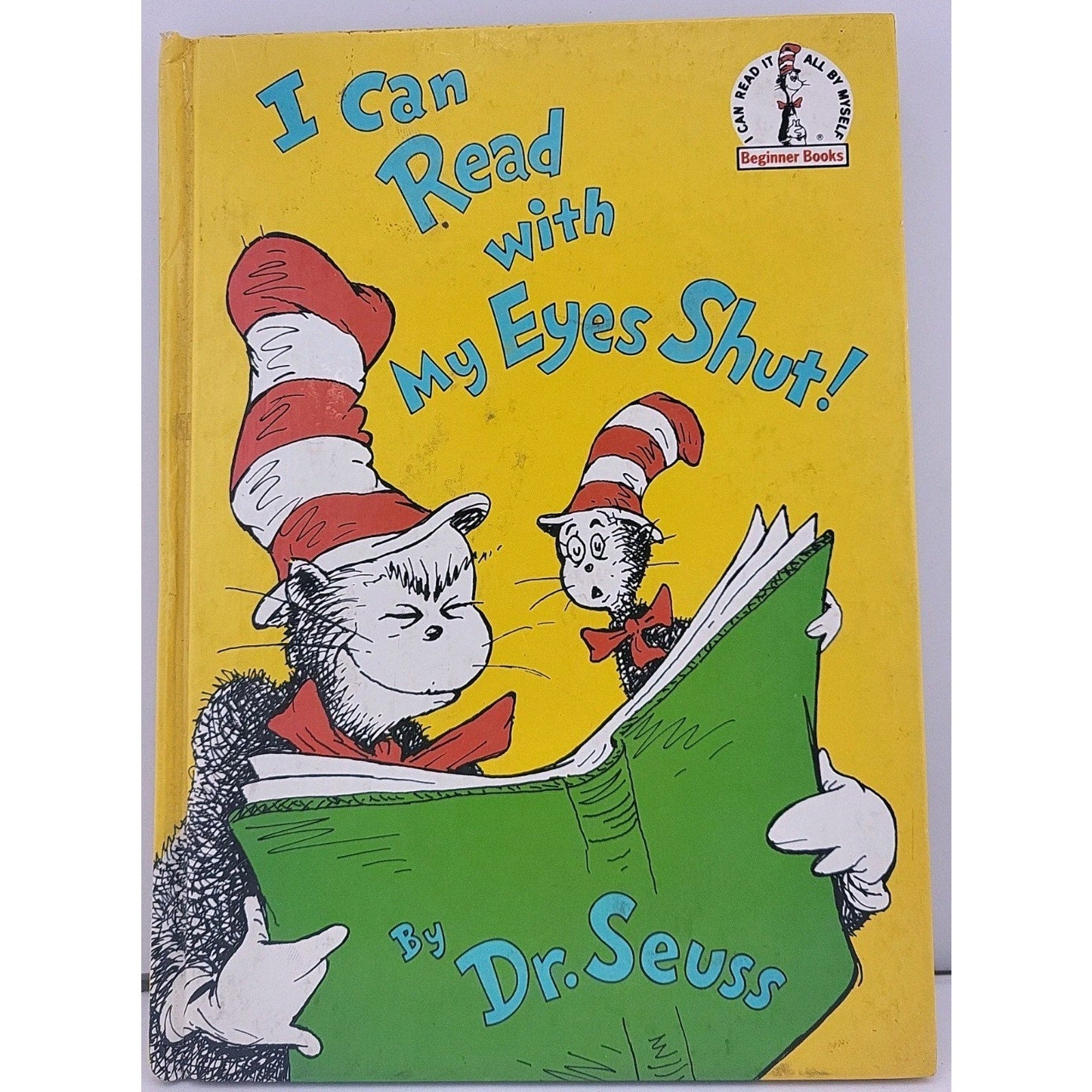 Dr Seuss/I Can Read With My Eyes Shut!/ Beginner Books - HC 1978