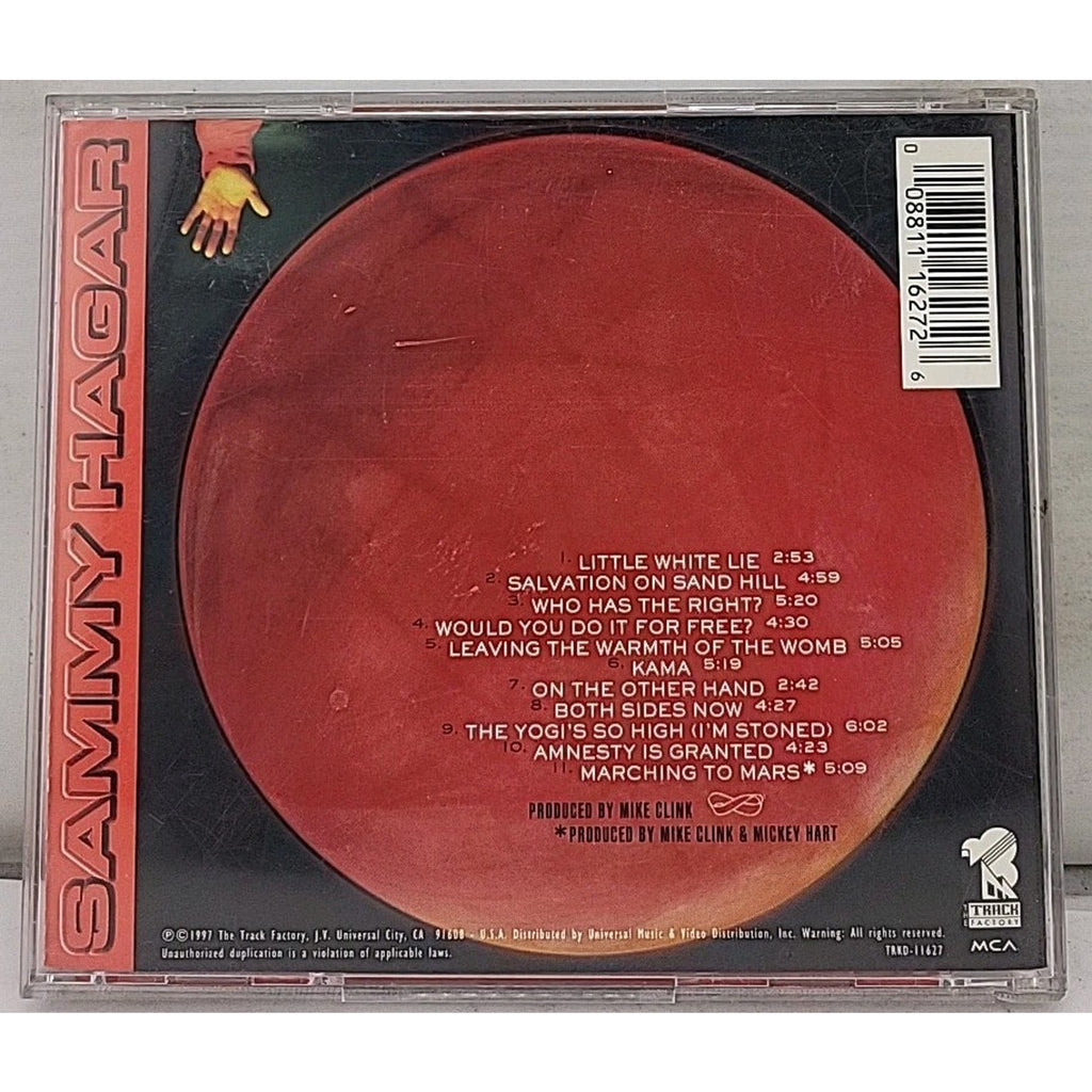 Marching to Mars by Sammy Hagar (CD, 2006)