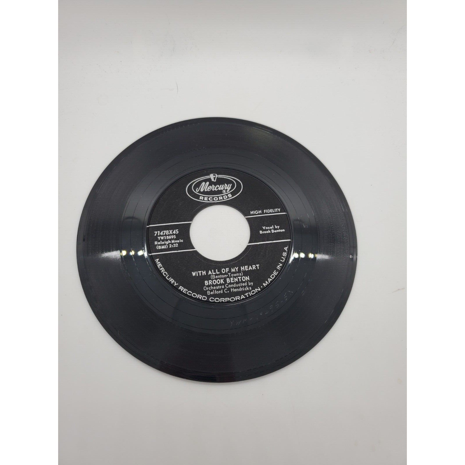 Brook Benton - Thank You Pretty Baby/With All Of My Heart