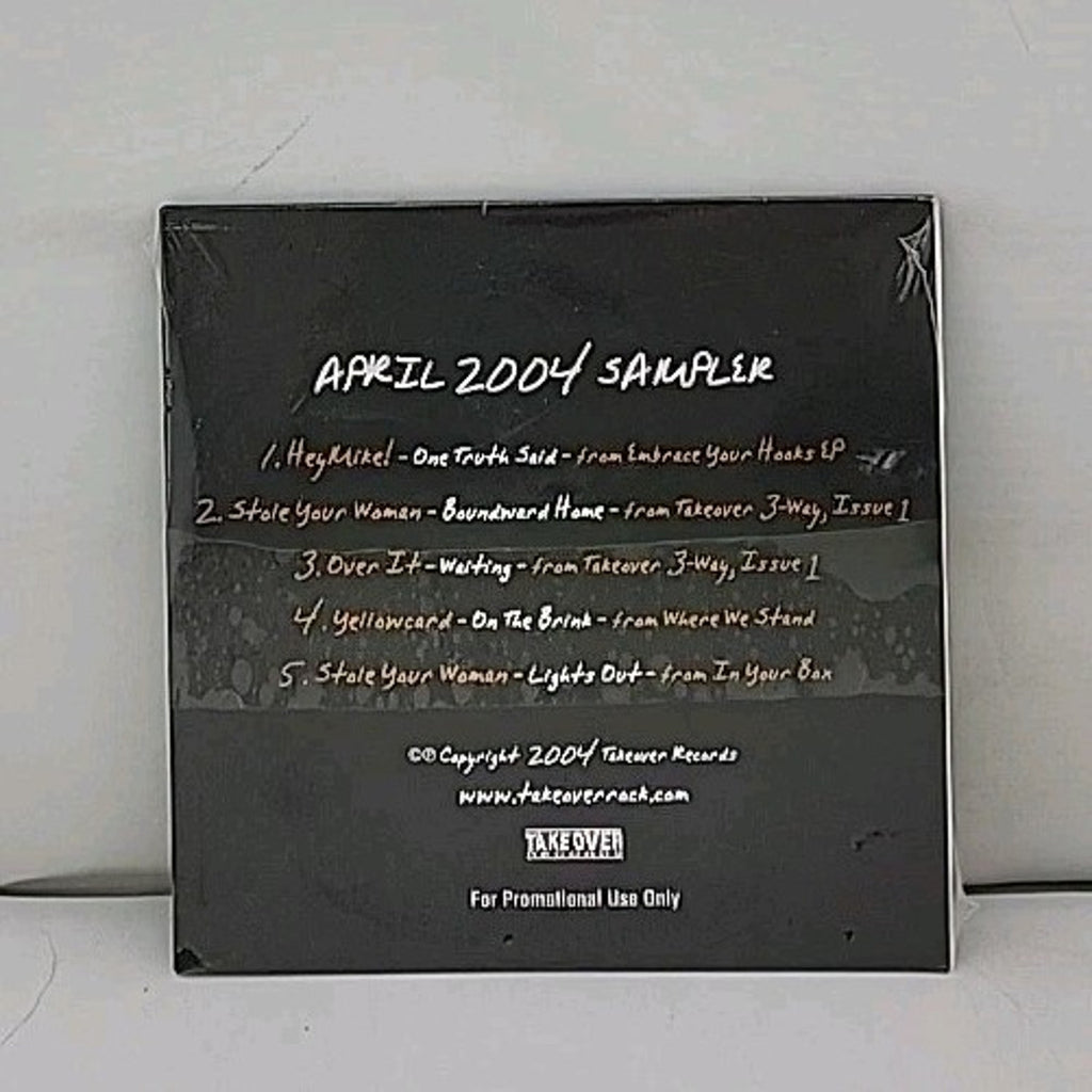 Takeover Records April 2004 Sampler CD *Brand New*