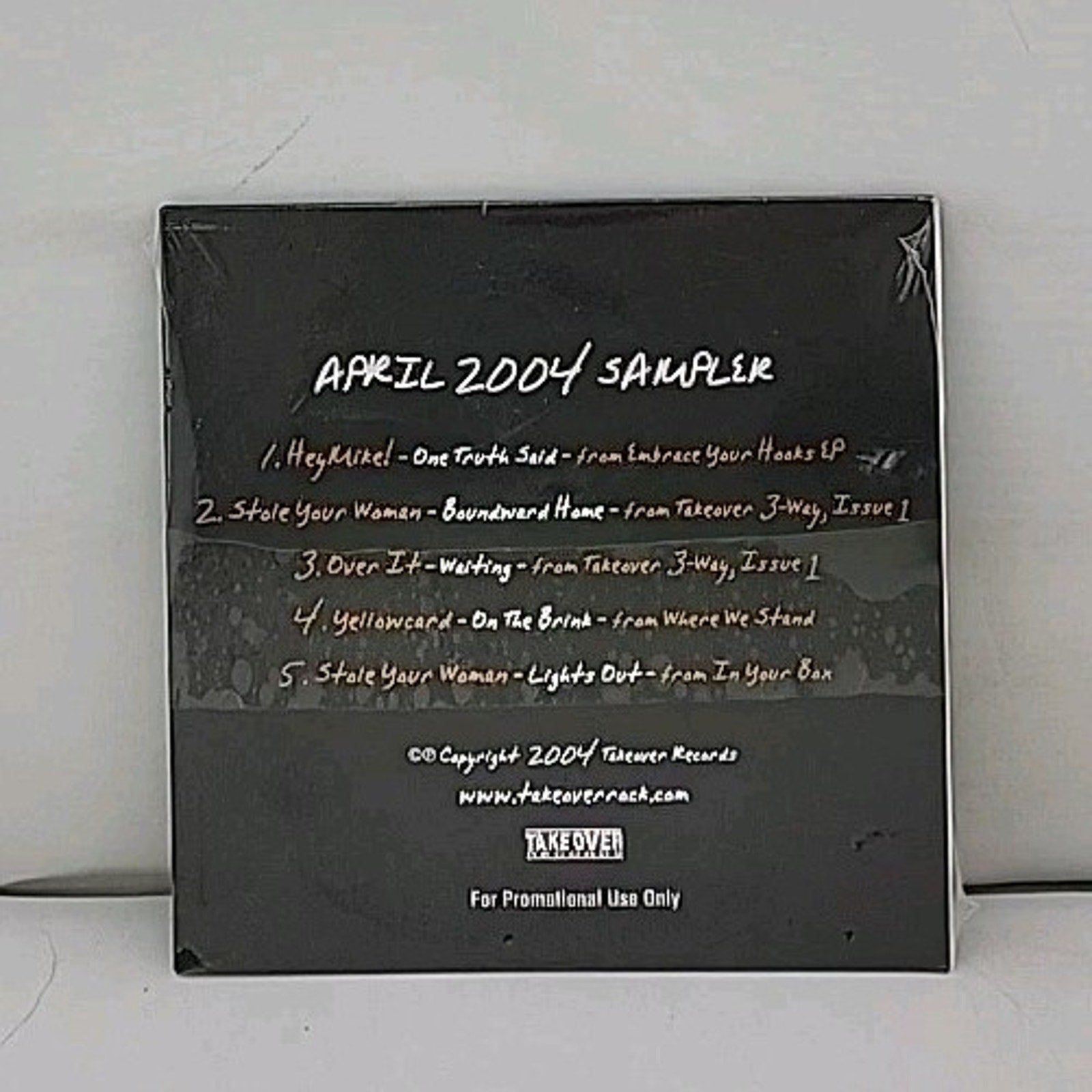Takeover Records April 2004 Sampler CD *Brand New*