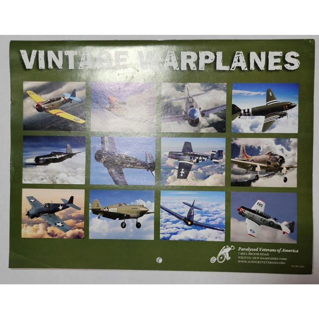 2013 Vintage Airplanes Calender