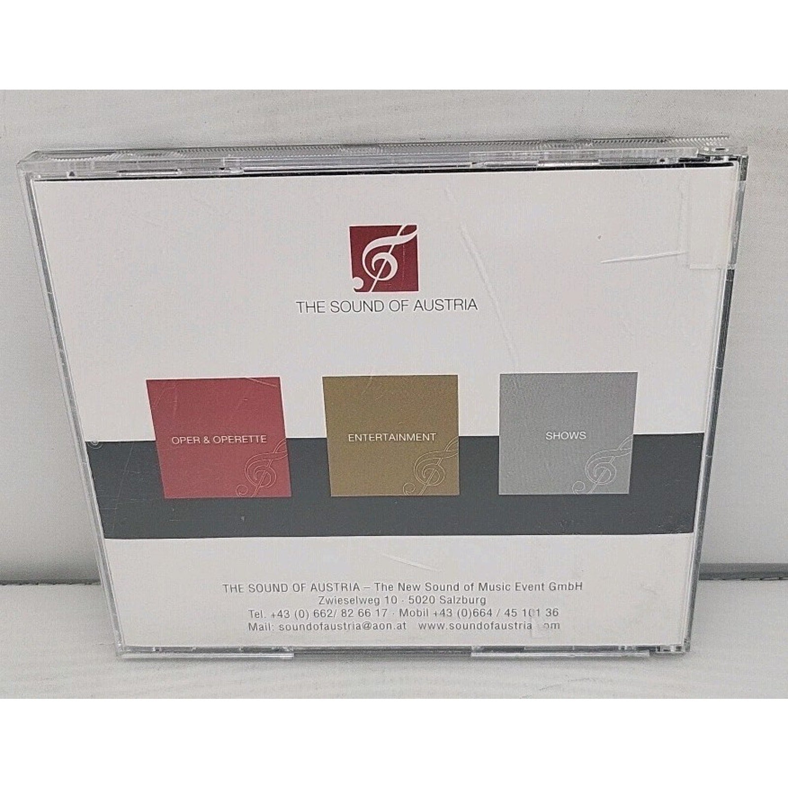 The Sound Of Austria Singers CD