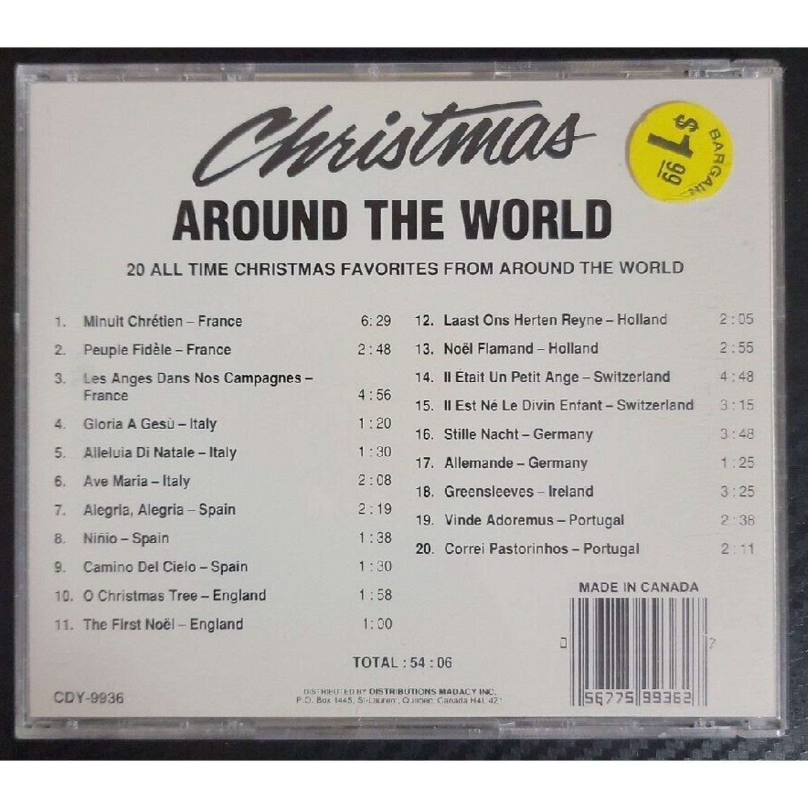 Various, Christmas Around The World (CD)