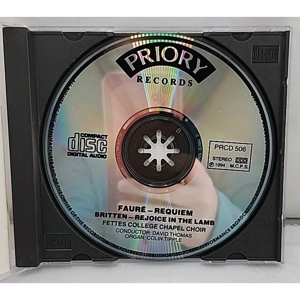 Rejoice In The Lamb Faure Requiem (CD)
