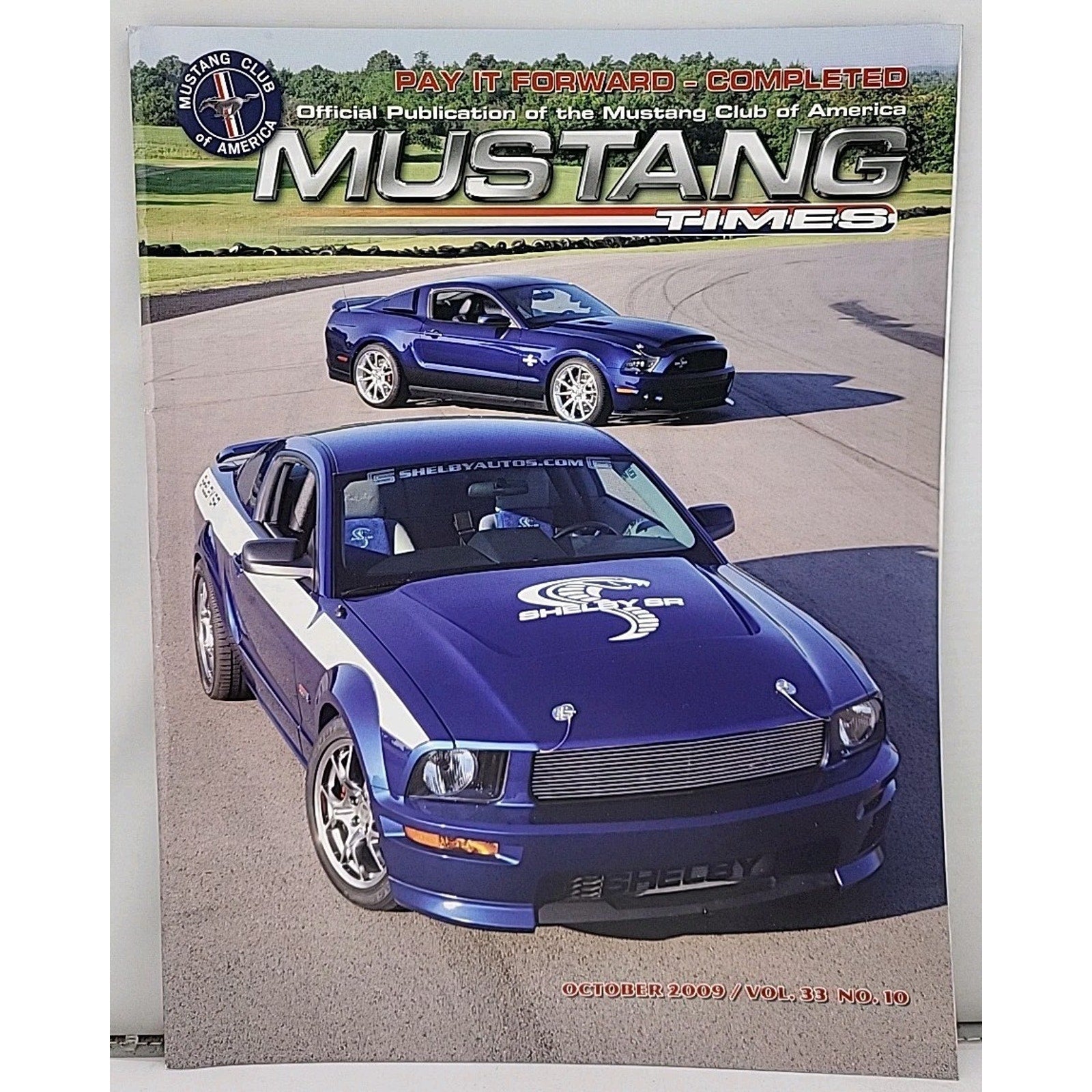 Mustang Times Magazine October 2009 Vol. 33 No. 10