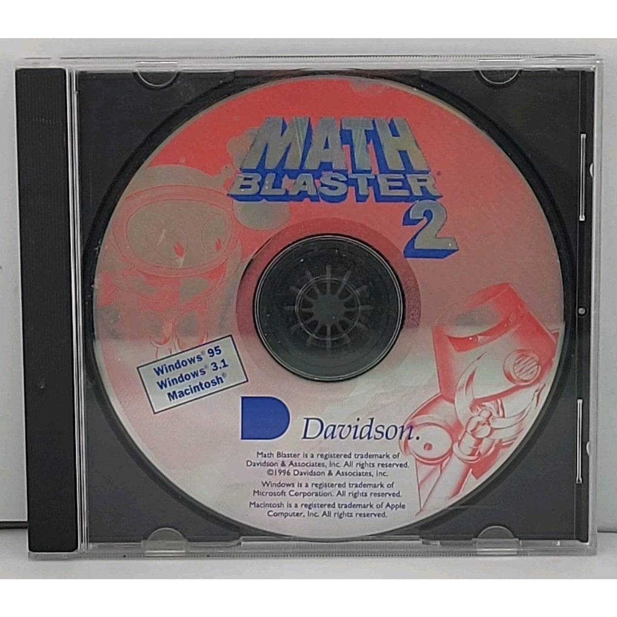 Math Blaster 2 (PC & MAC, 1996) - *Disc Only*