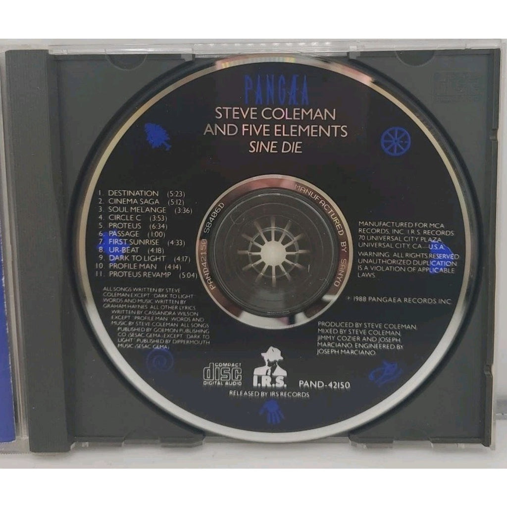 Steve Coleman and Five Elements Sine Die (CD)