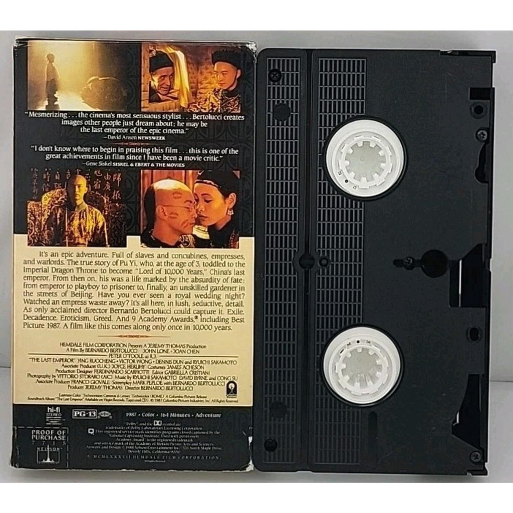 The Last Emperor (VHS)