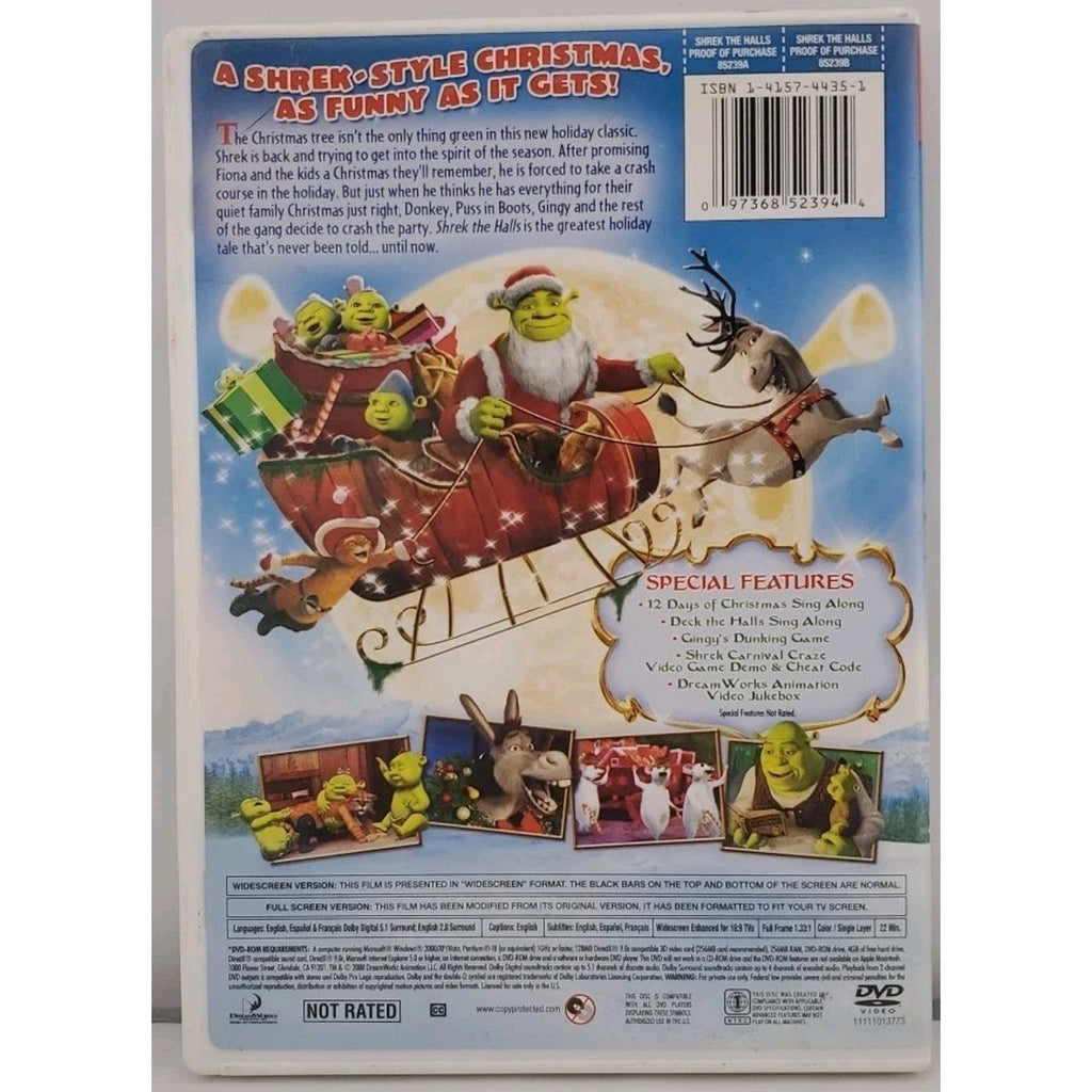 Shrek the Halls (DVD, 2007)