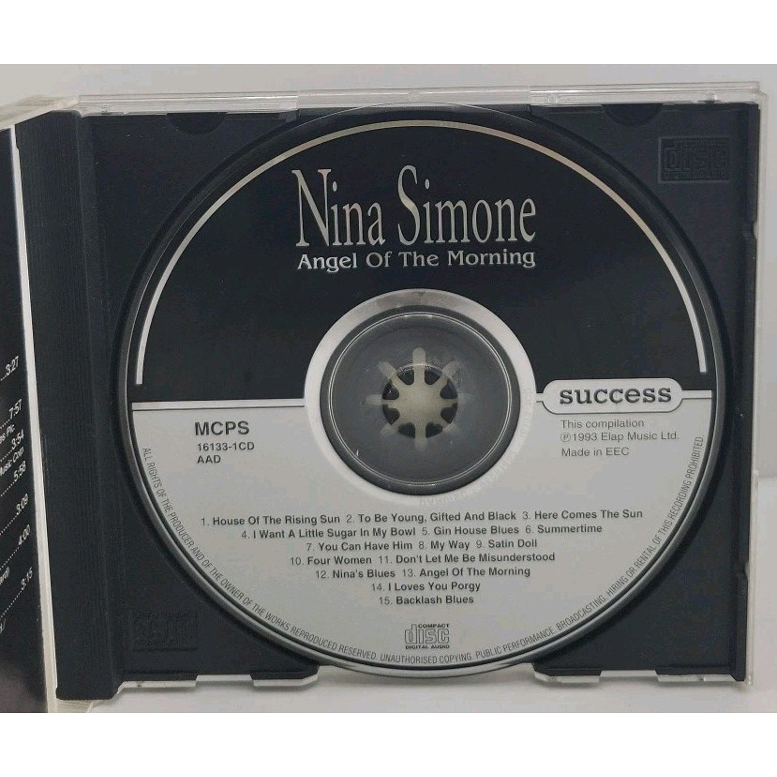 Angel of the Morning by Nina Simone (CD, Apr-1999, Elap Records)