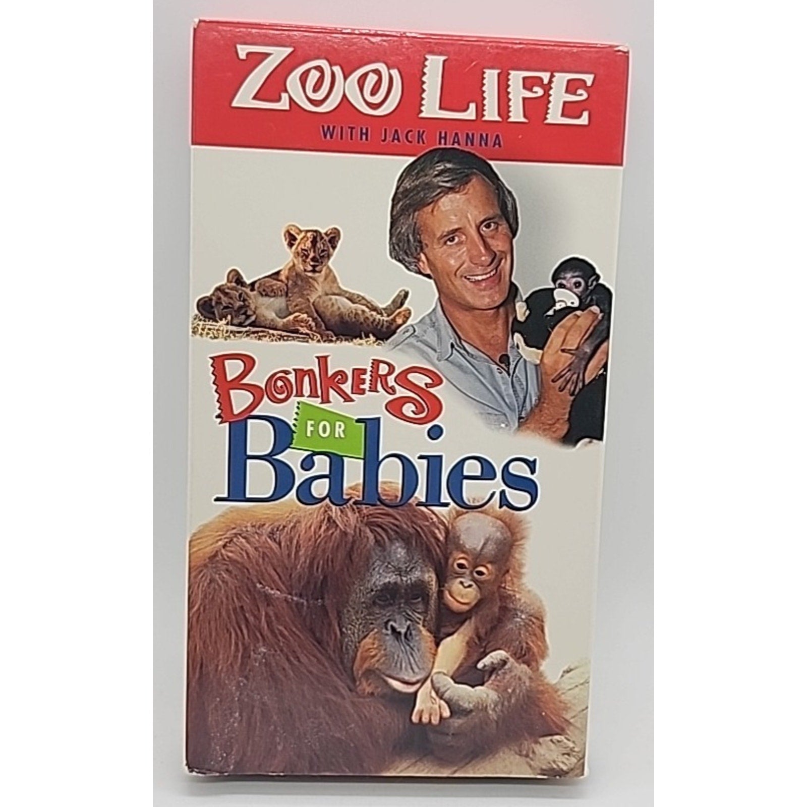 Zoolife With Jack Hanna: Bonkers for Babies (VHS, 1997)