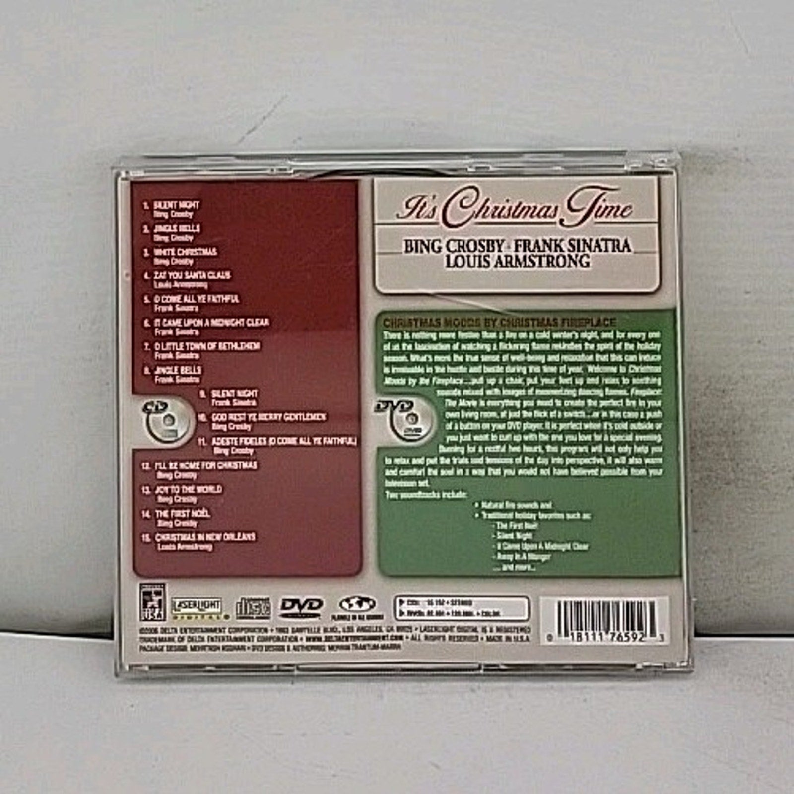 It's Christmas Time/Christmas Moods by the Firepla by Bing Crosby (CD, 2006)
