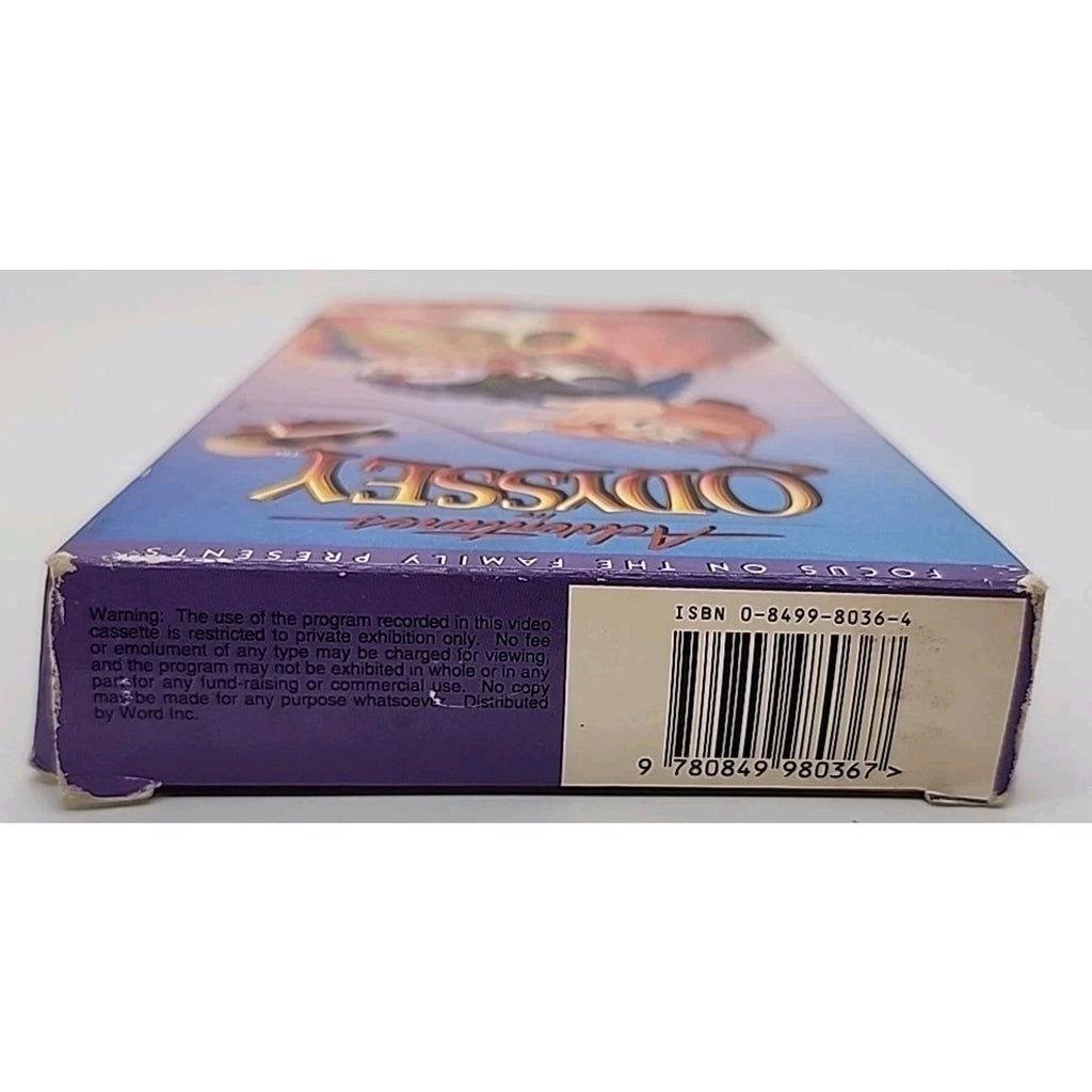 Adventures in Odyssey Video Series: A Flight to the Finish (1991,VHS)