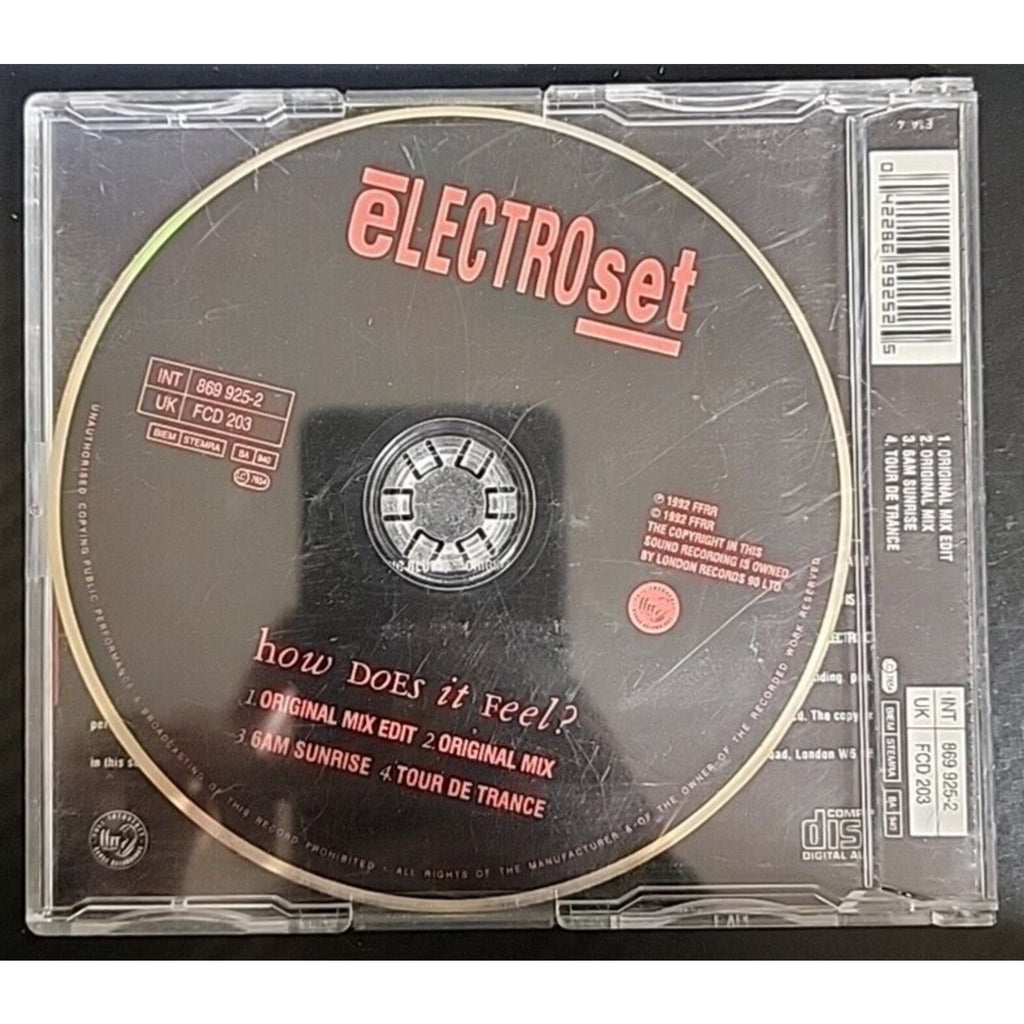 Electroset How Does It Feel? (CD)