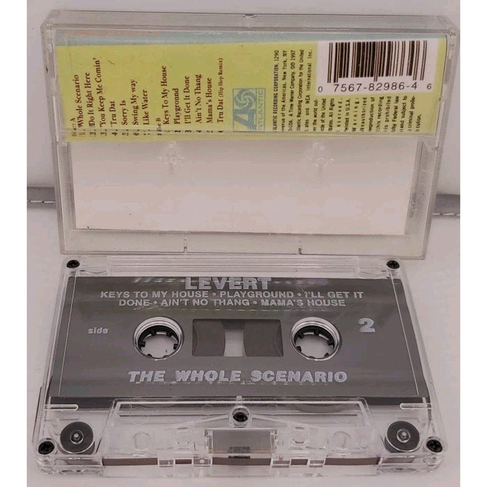 Whole Scenario by LeVert (Cassette, Mar-1997, Atlantic (Label))