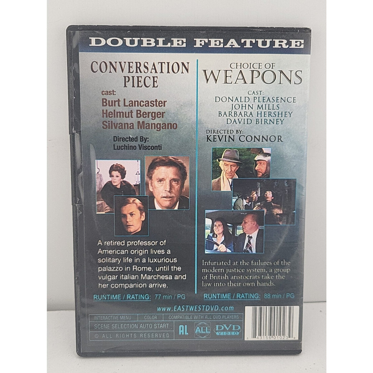 Conversation Piece / Choice Of Weapons Double Feature DVD