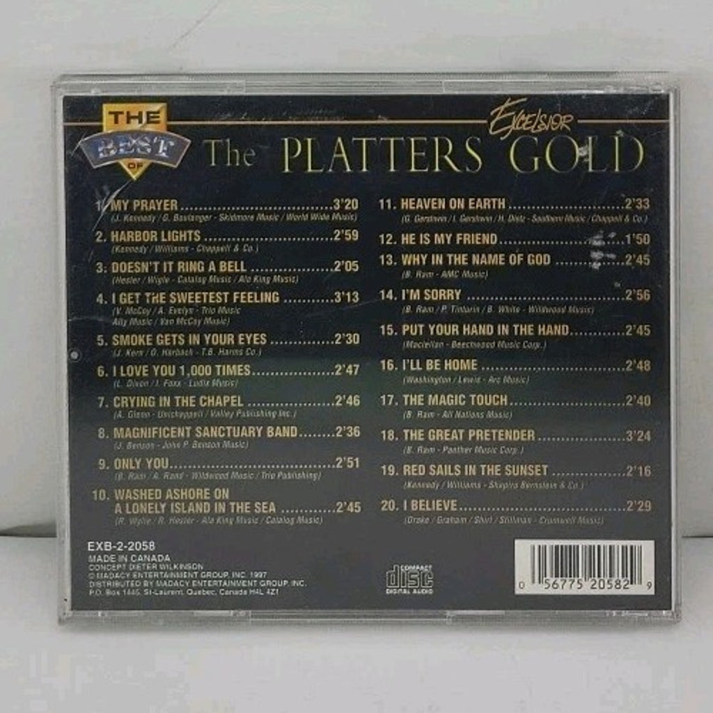 The Best Of The Platters Gold CD