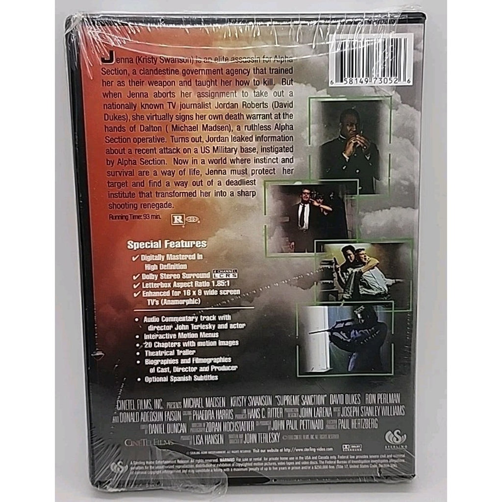 Supreme Sanction (DVD, 1998)
