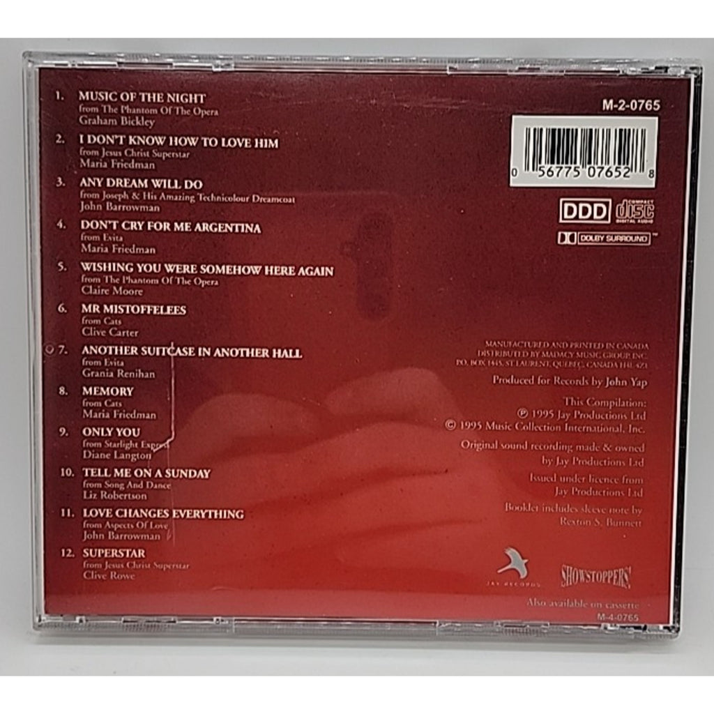 Hit Songs of by Andrew Lloyd Webber (CD, 1995)