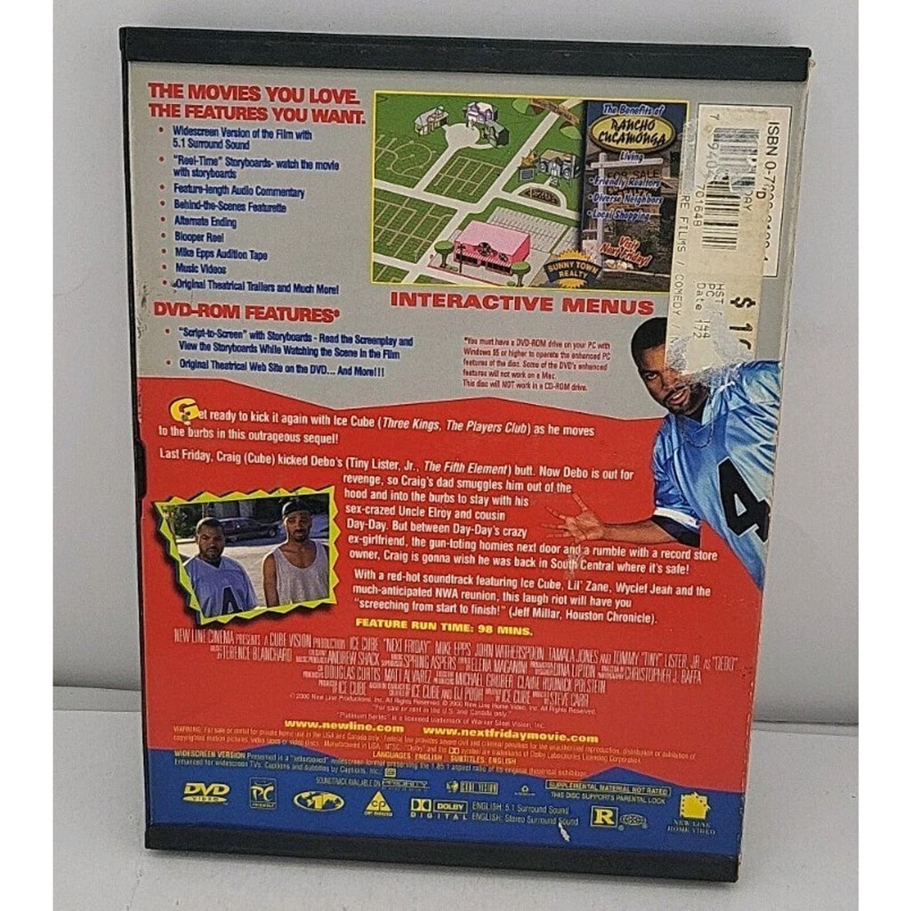 Next Friday (DVD, 1999) *Snap Case*