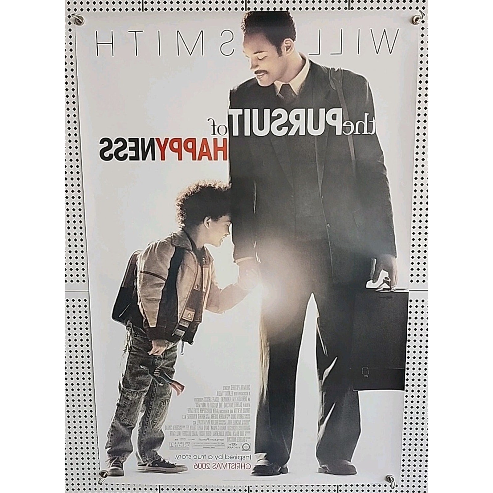 The Pursuit Of Happyness Movie Poster 27x40 D/S