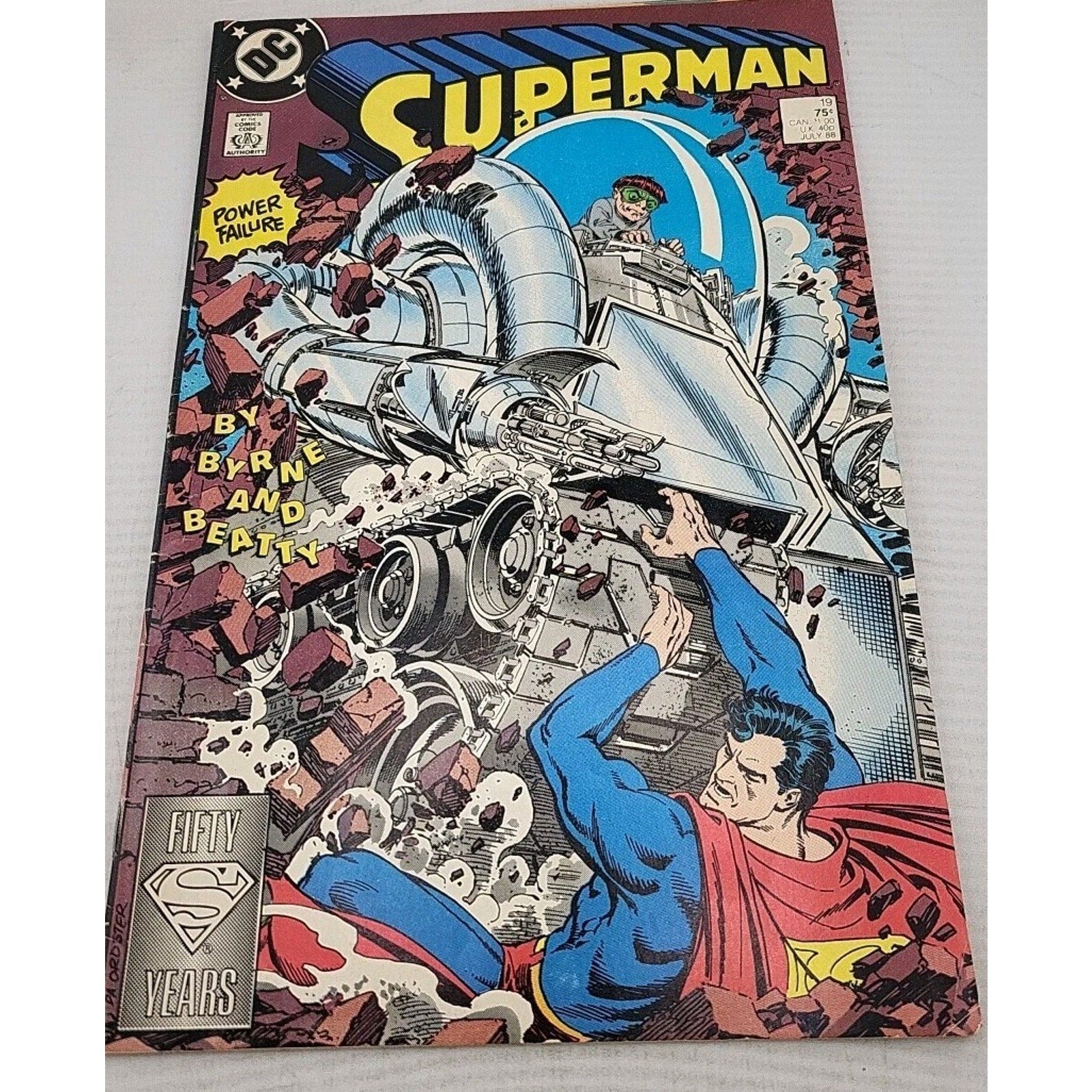 Superman #19 (DC Comics July 1988)