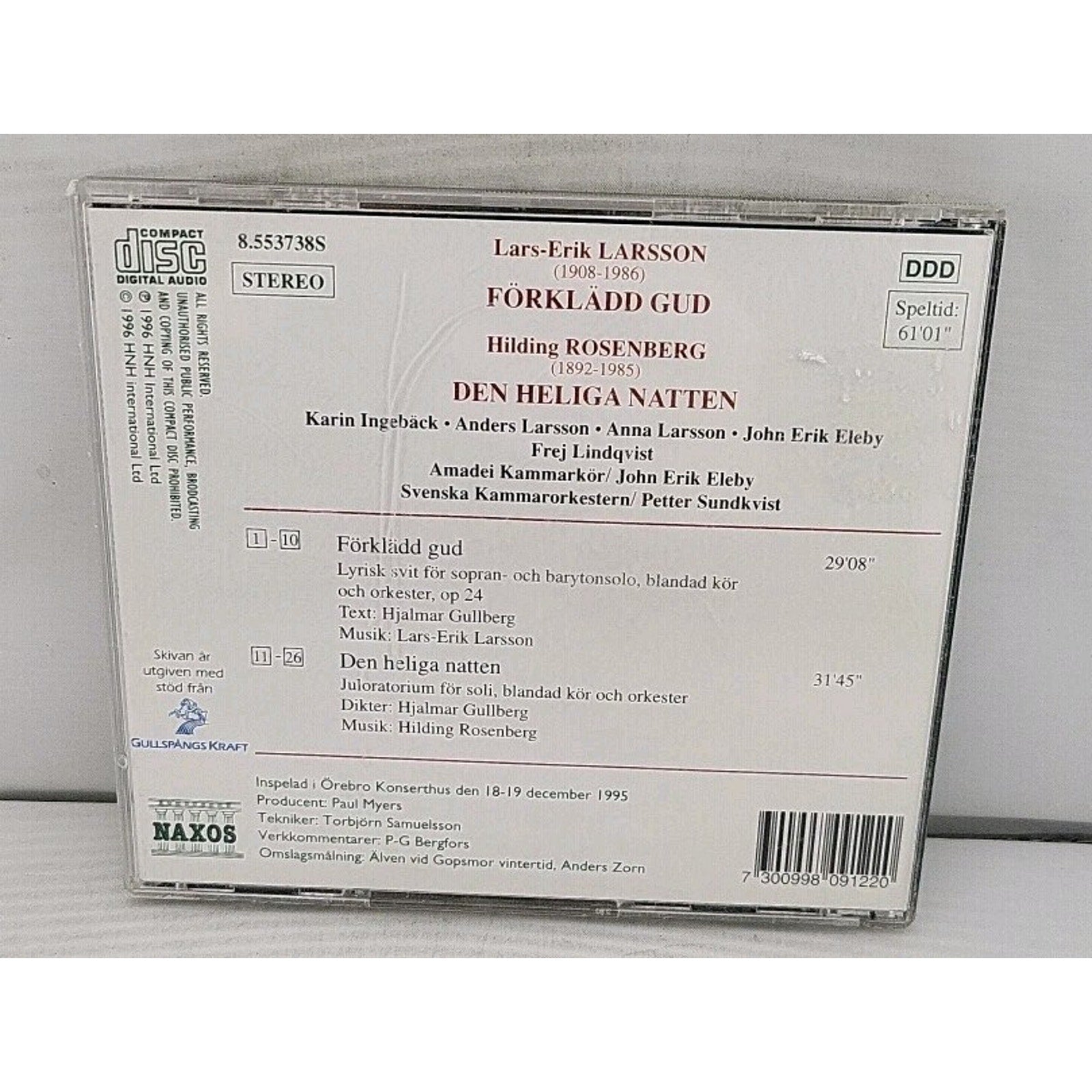 Förklädd Gud / Den Heliga Natten by Various (CD)