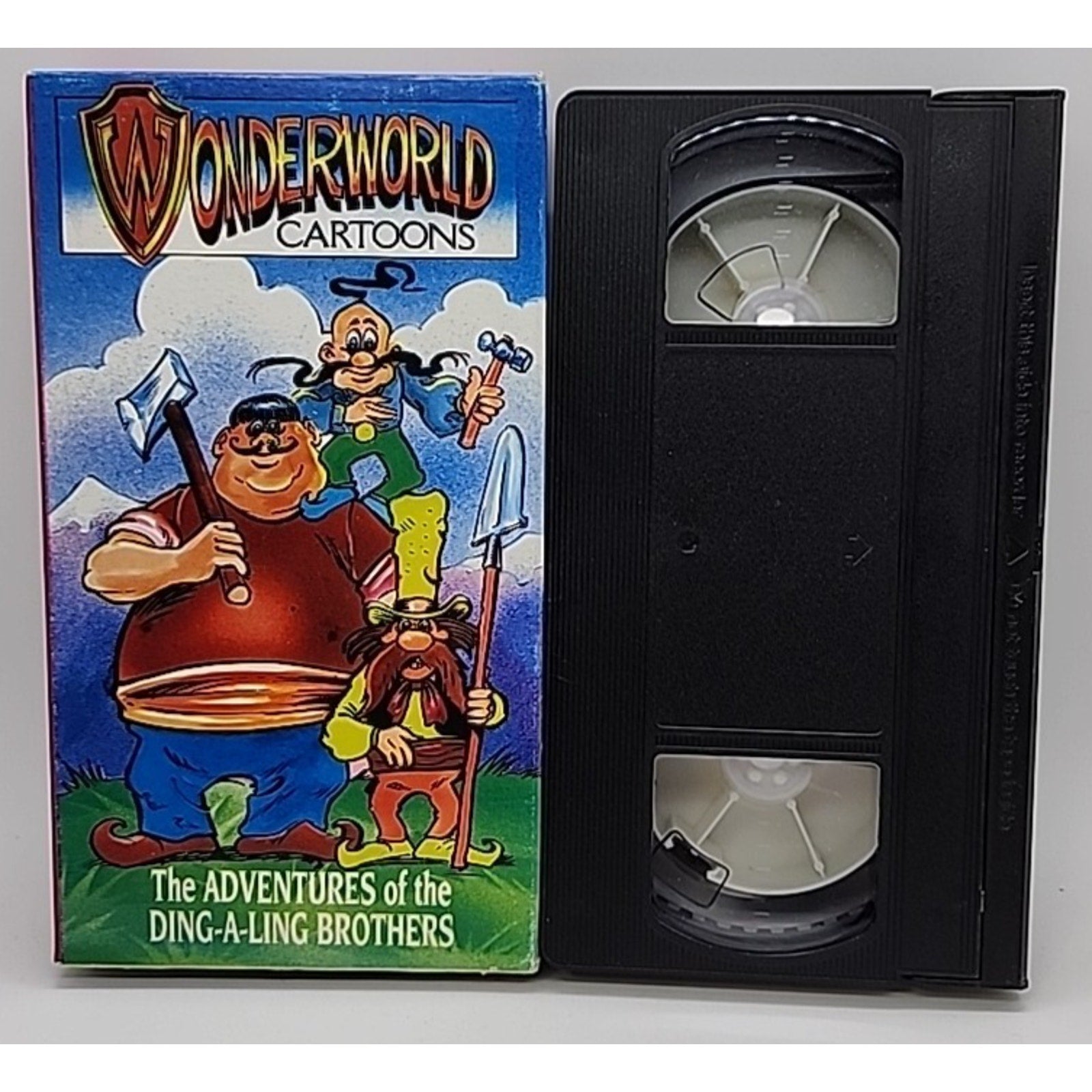 Wonderful Cartoons The Adventures Of The Ding-A-Ling Brothers (VHS, 1990)