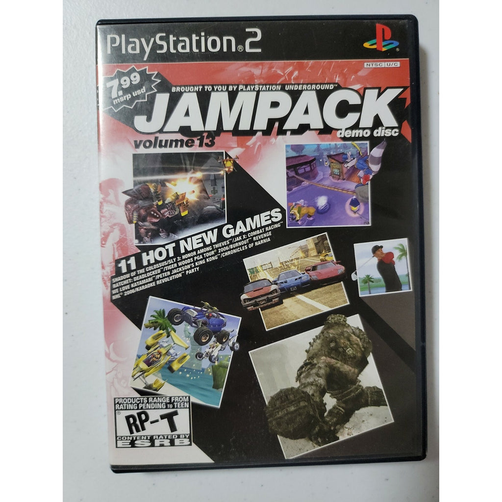Jampack Demo Disk Volume 13 (Sony PlayStation 2, 2006)