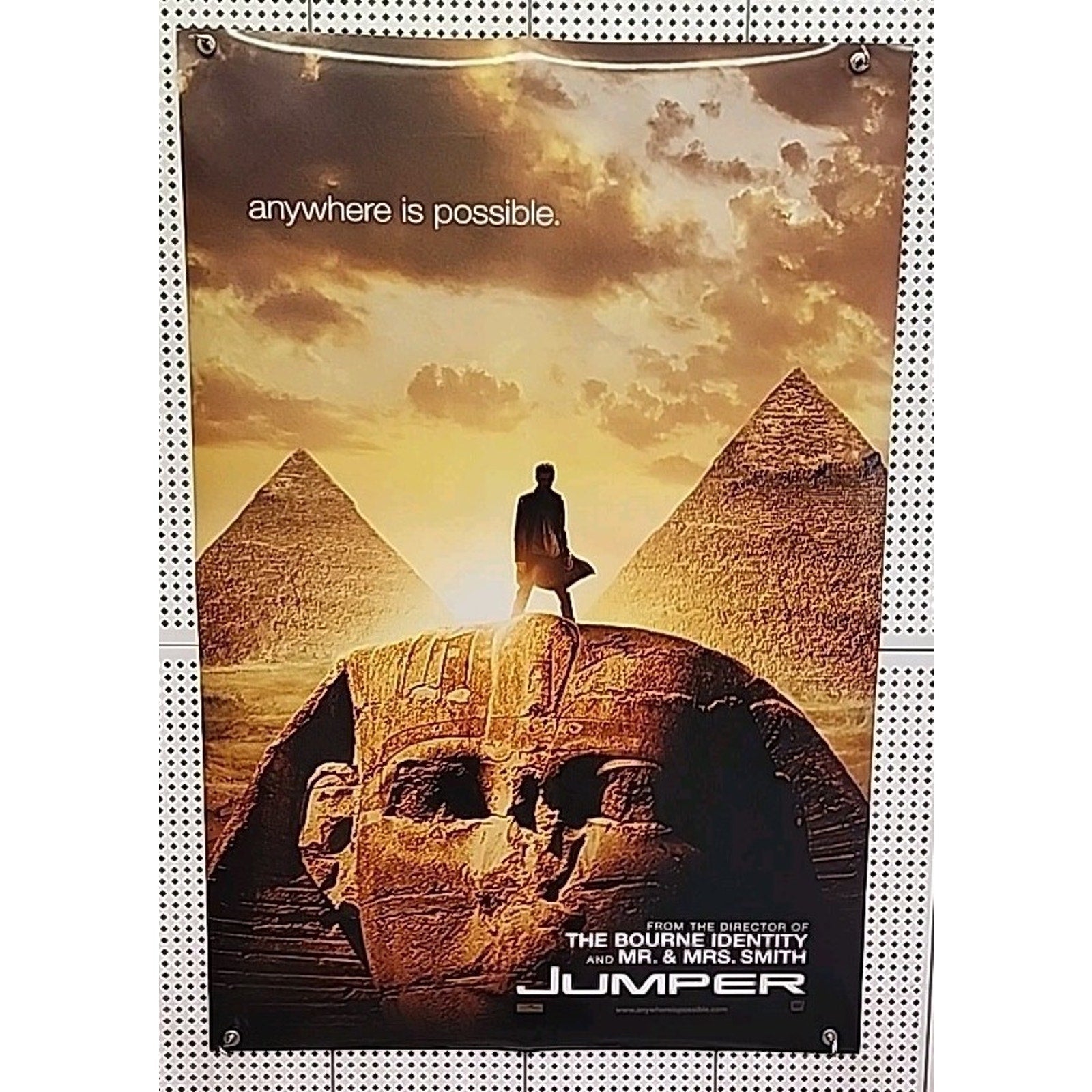 Jumper 27x40 Original Double Sided Movie Poster