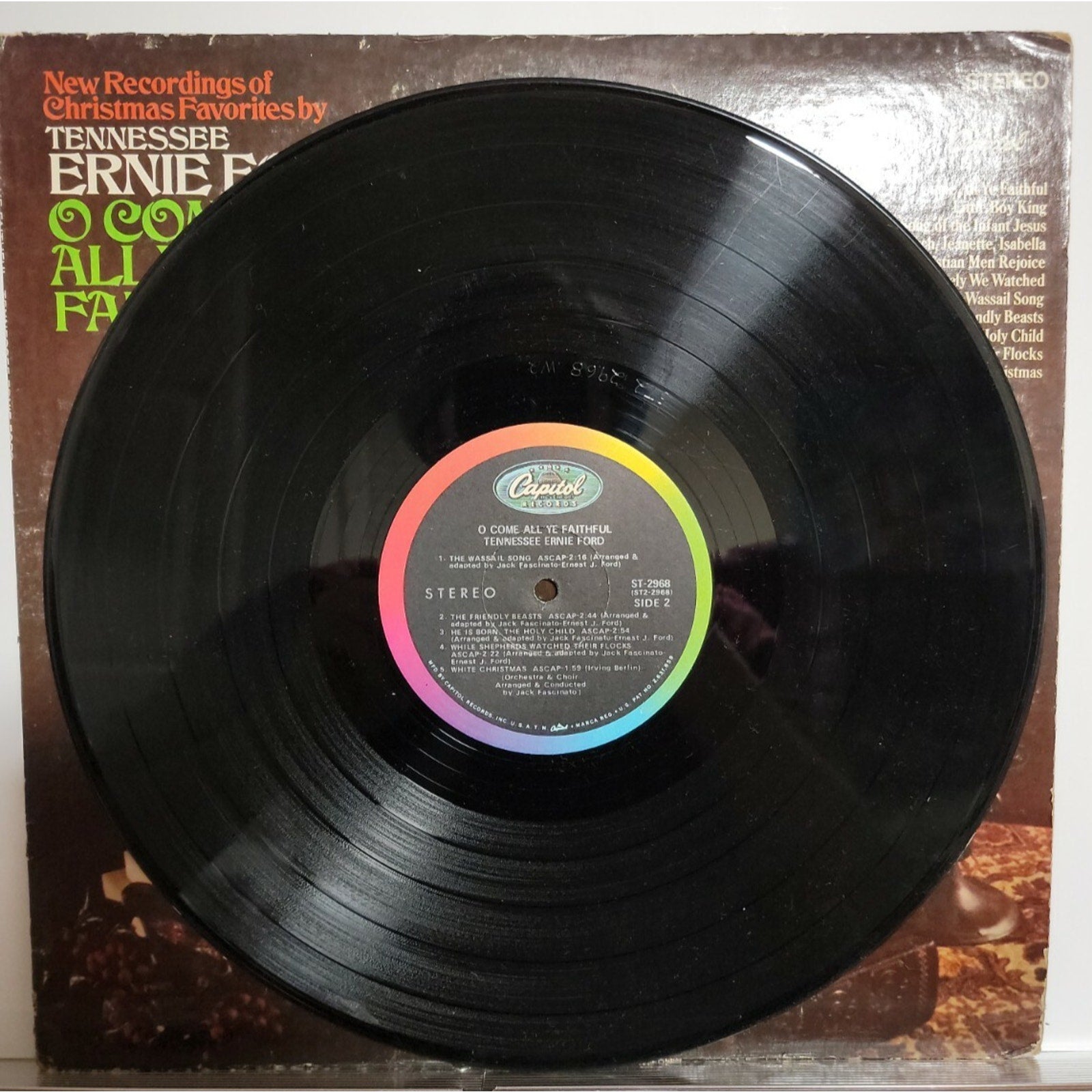Tennessee Ernie Ford – O Come All Ye Faithful (Vinyl)
