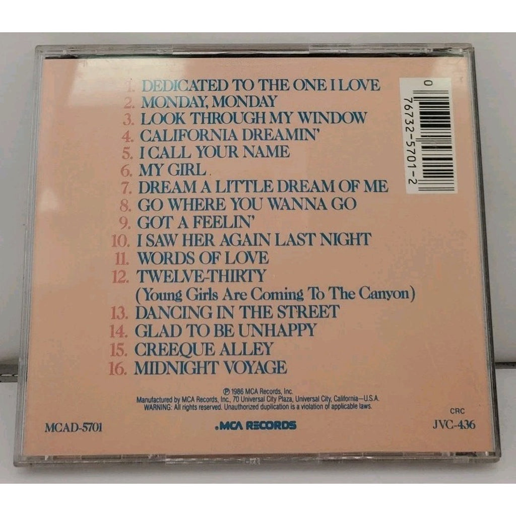 Their 16 Greatest Hits by The Mamas & the Papas (CD, 2012)