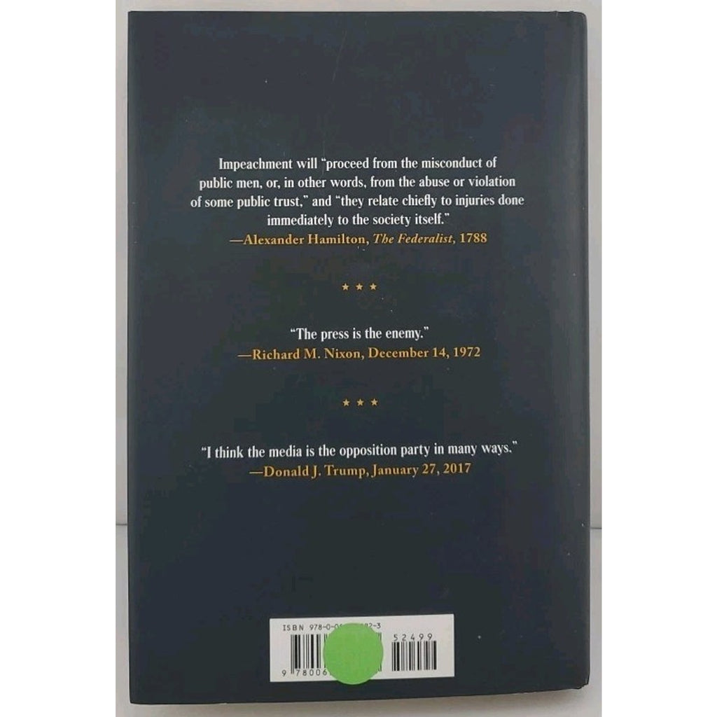 Case for Impeachment by Allan J. Lichtman (2017, Hardcover)
