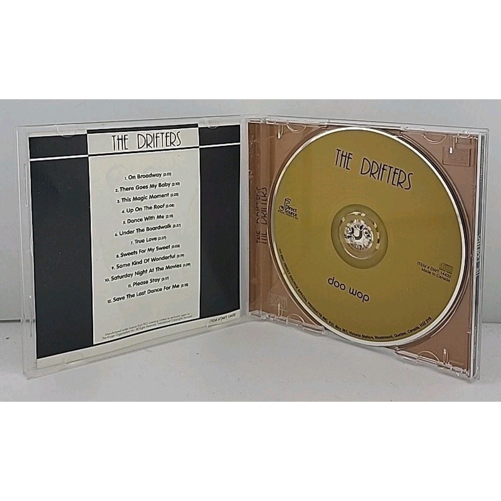 Doo Wop by The Drifters (CD, 2001)