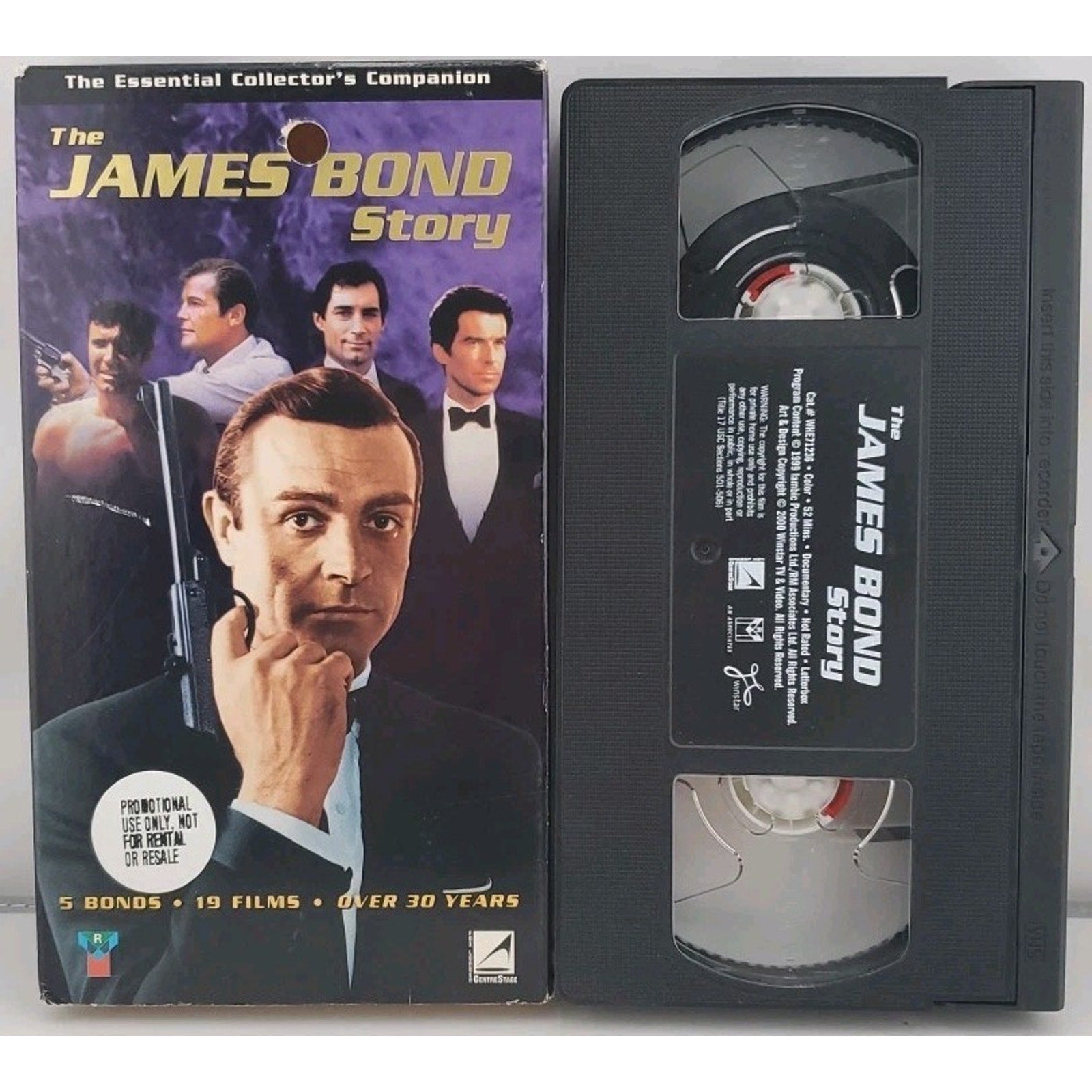 James Bond Story (VHS, 2000)