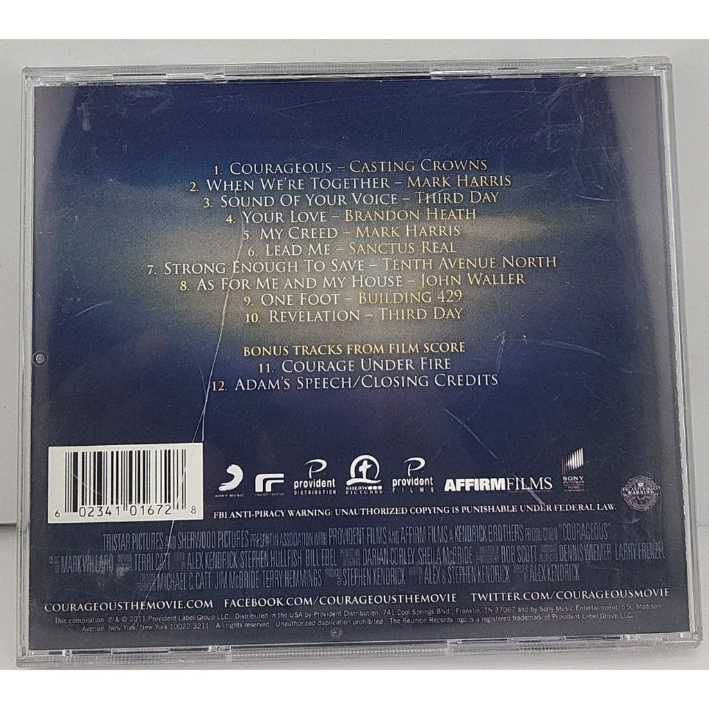 Courageous (Original Soundtrack) by Various (CD, 2011)