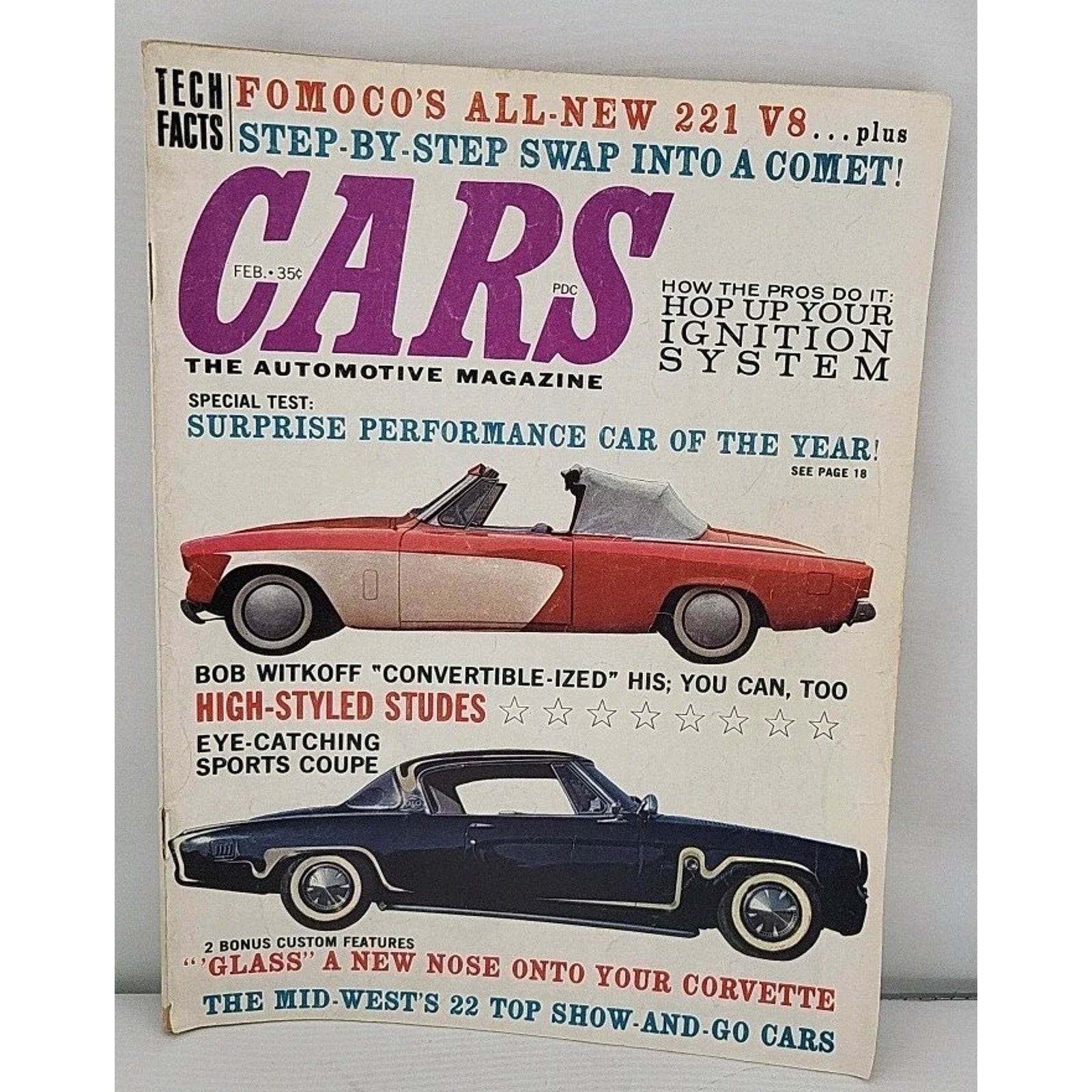 Cars The Automotive Magazine February 1962 – High Styled Studes / Eye Catching S