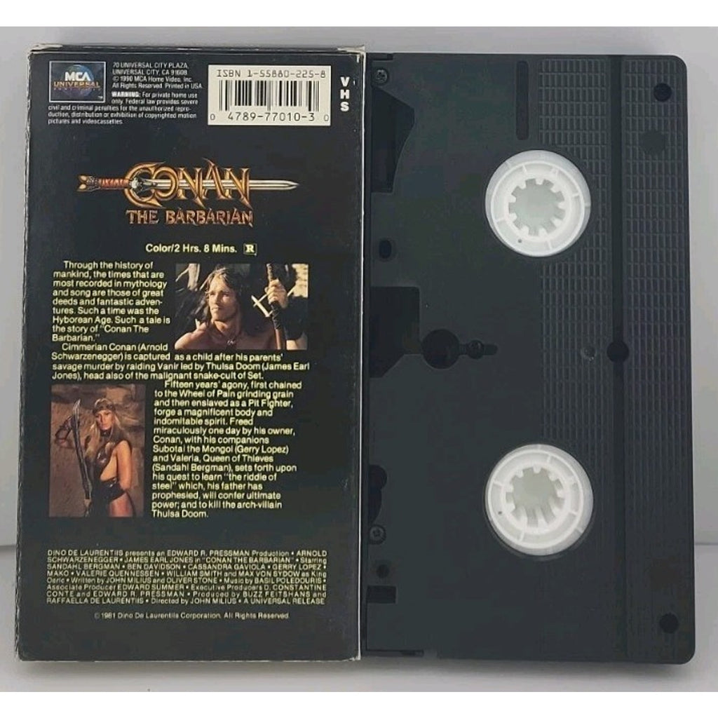 Conan the Barbarian (VHS)