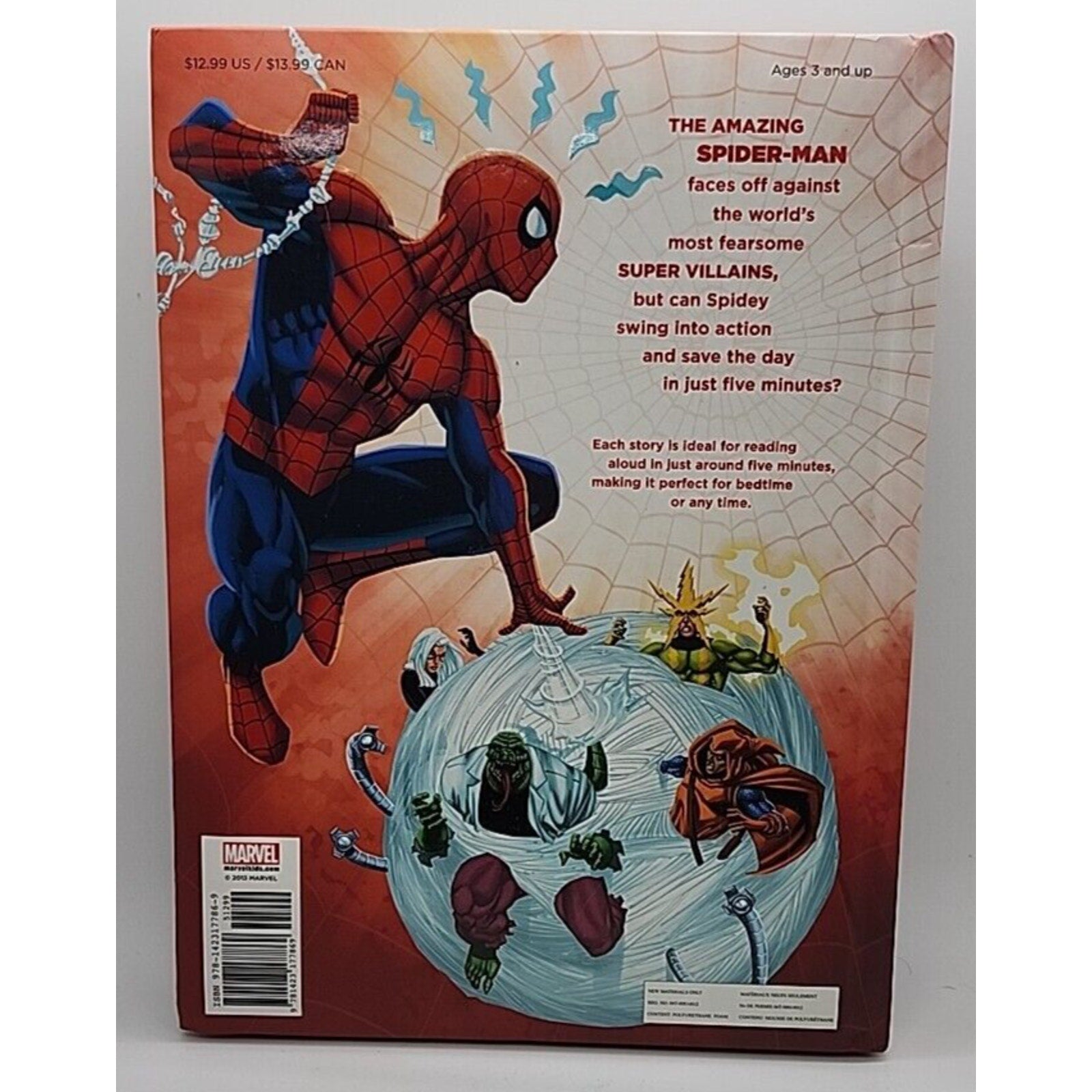 5-Minute Spider-Man Stories by DBG (2013, Hardcover)