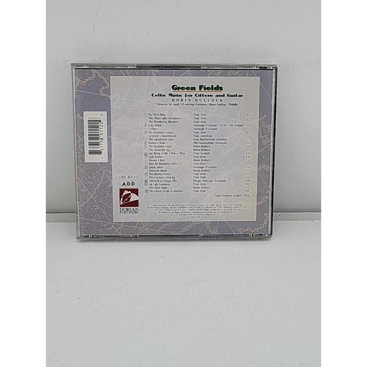 Celtic Music for Cittern & Gtr by Green Fields (CD, 1994)